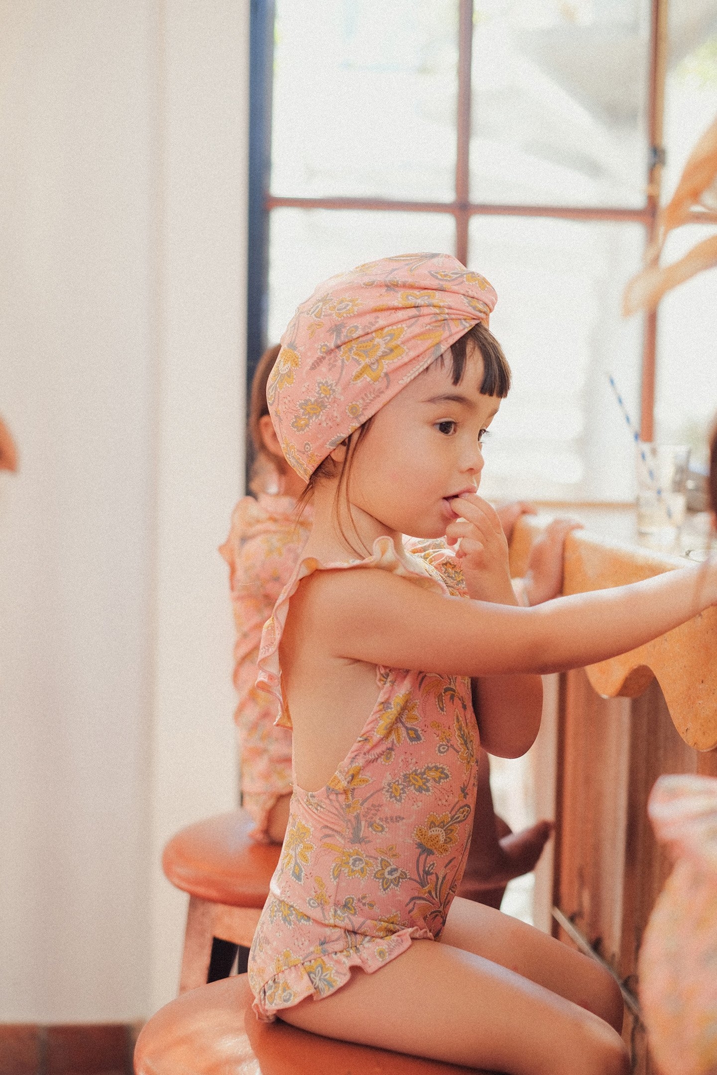 BATHING SUIT ANDREA PINK RIVIERA 2
