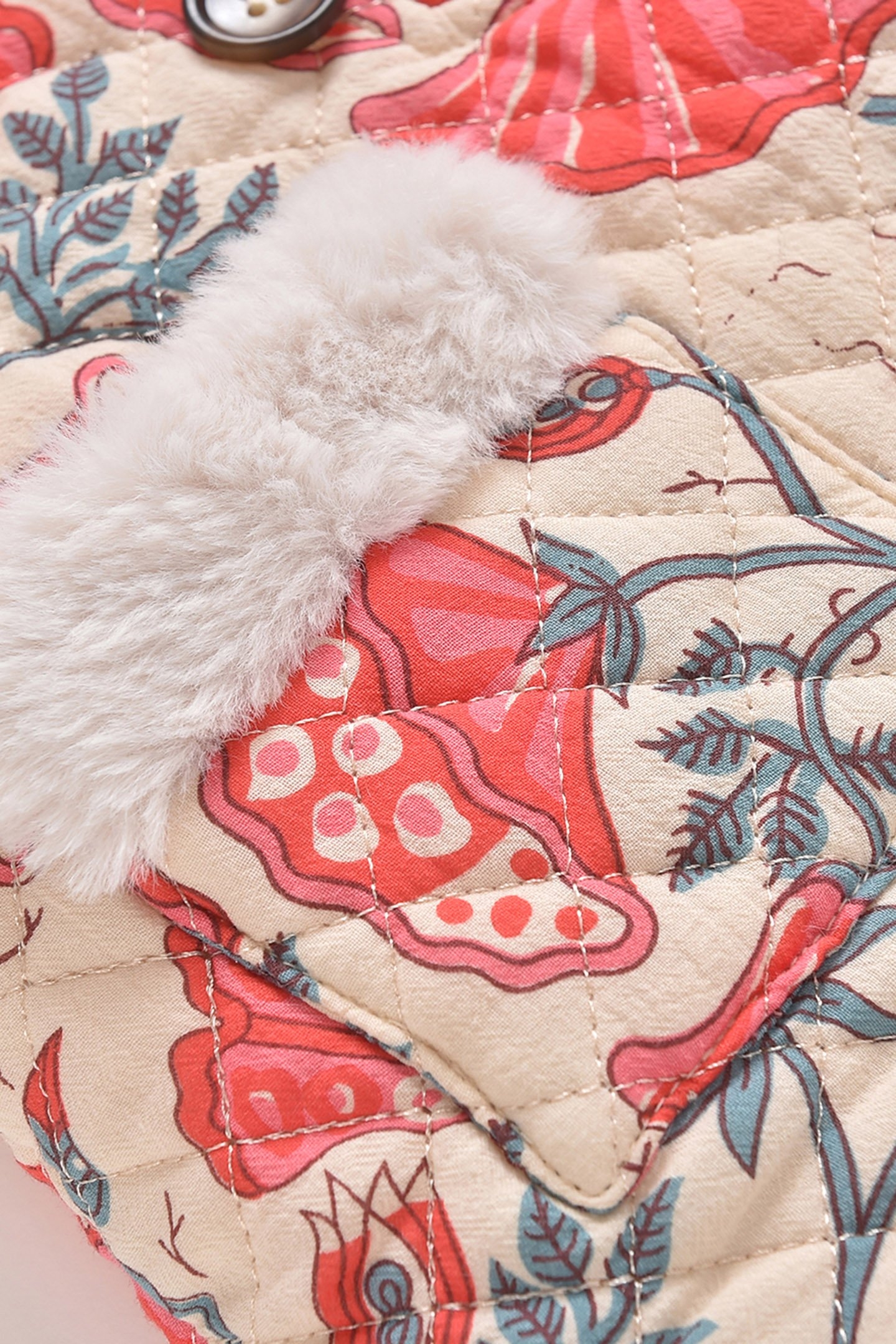 COAT BACANI CREAM ENDLESSFLOWERS 6