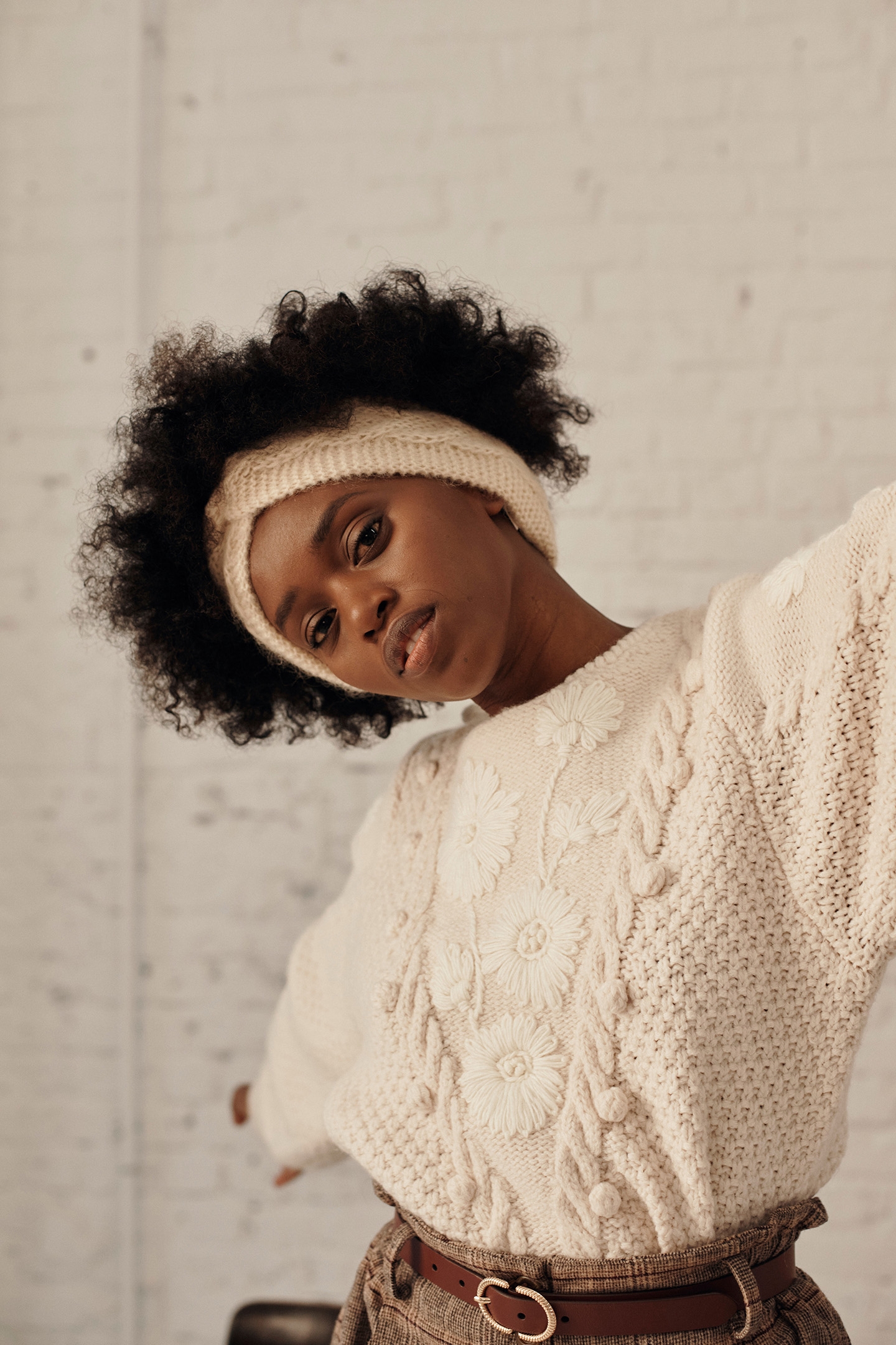 HEADBAND SIDONY CREAM 2