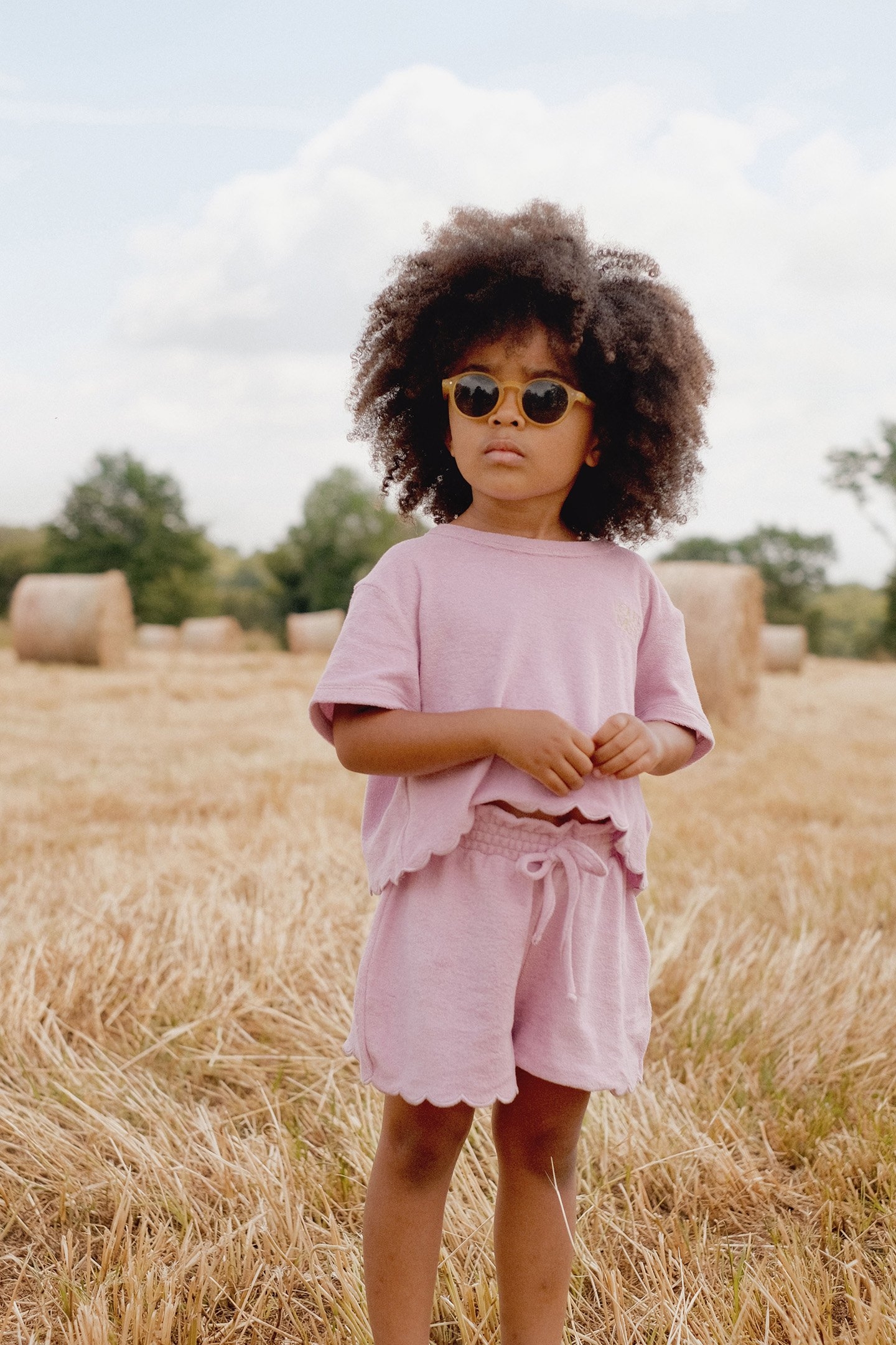 SHORTS CLEMOUNE MAUVE 1