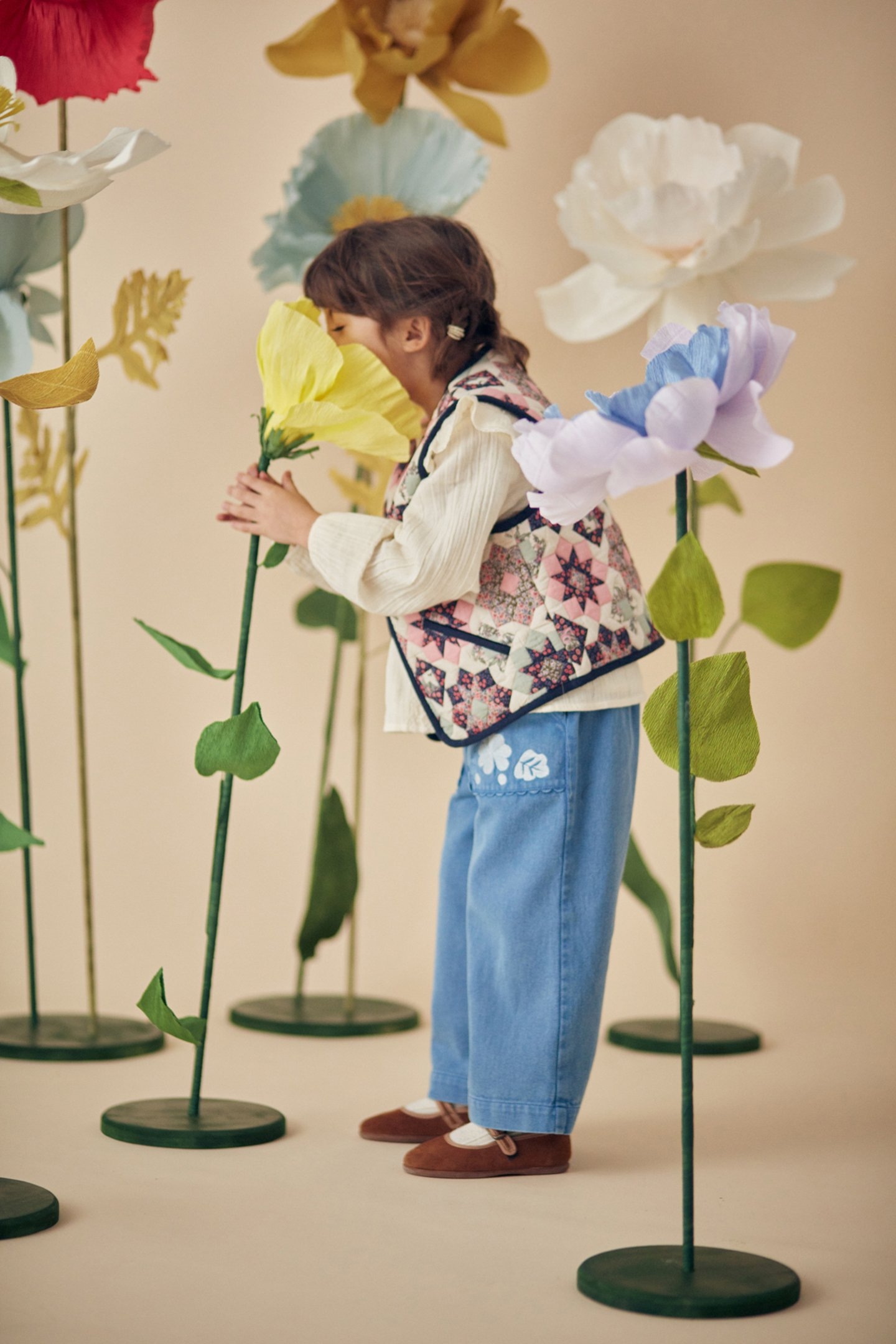 REVERSIBLE VEST ANDRESA SMALL STAR PATCHWORK 6