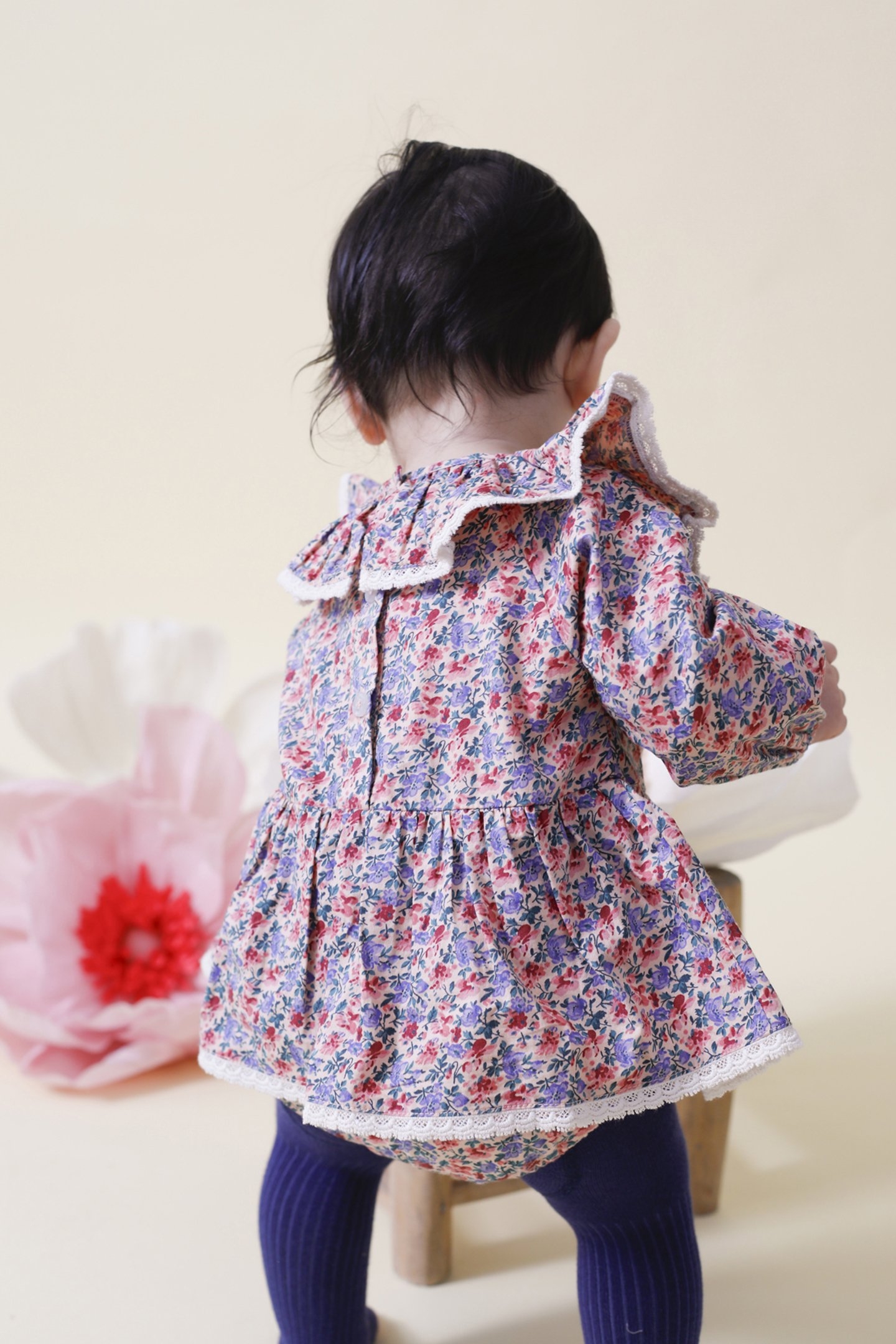 ROMPERS INDIA BLUSH FLORAL WORLD 2