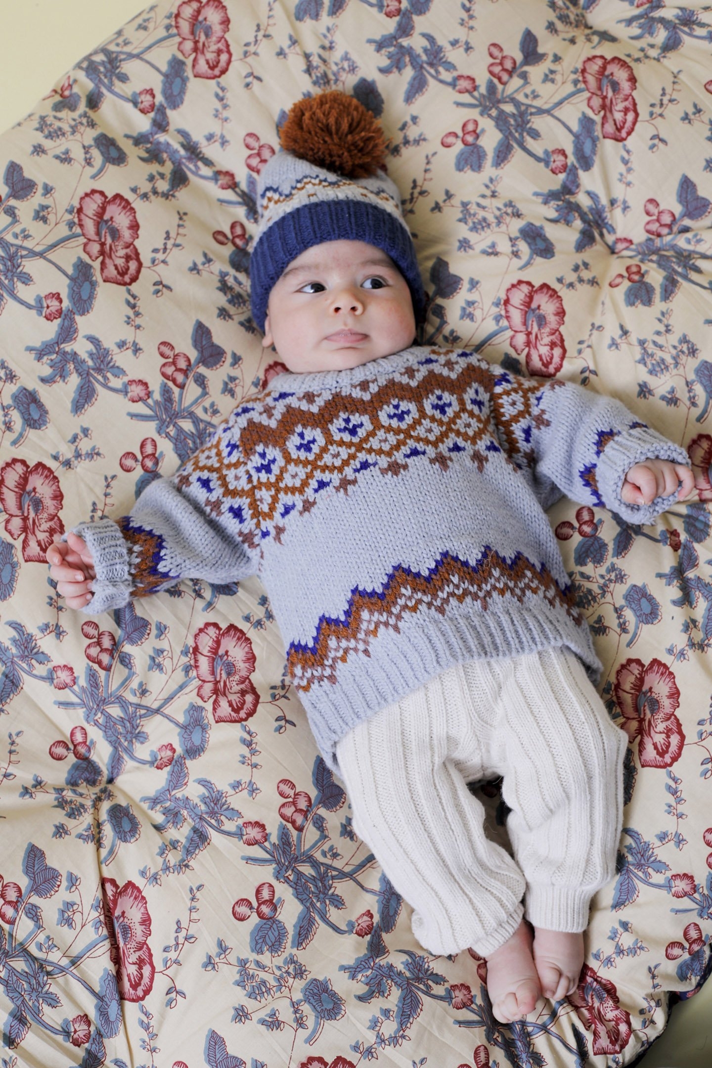 BEANIE MICHEL HEATHER GREY 2