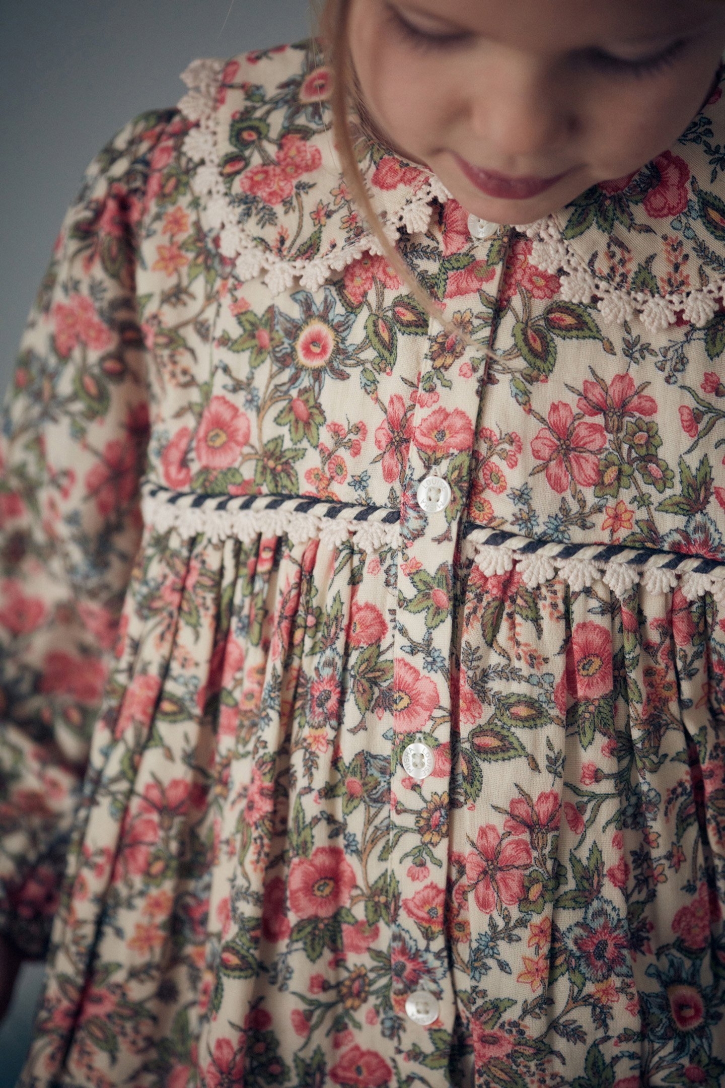 DRESS MARLOTTA IVORY ENCH FIELDS 5