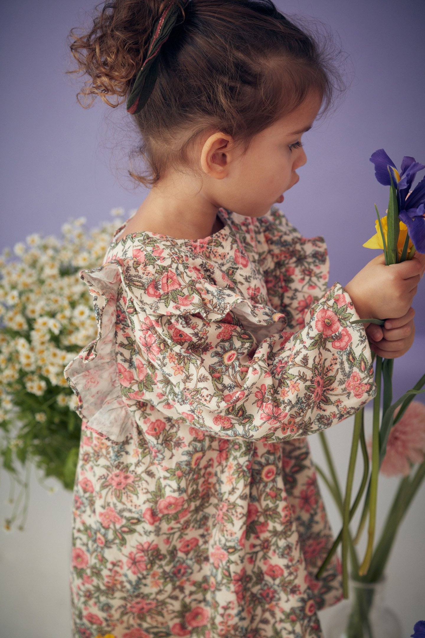 DRESS LARA IVORY ENCH FIELDS 4