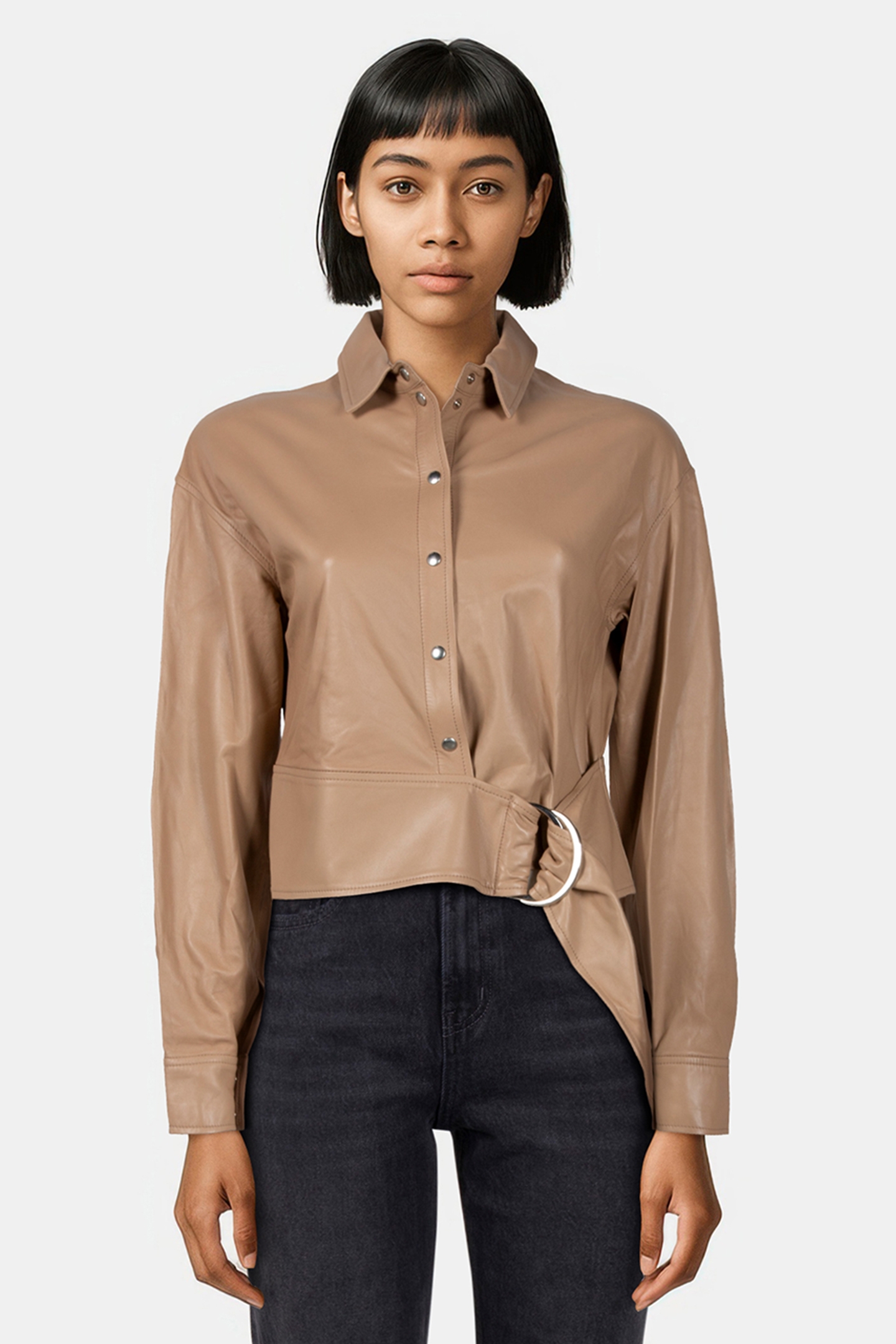 FAIZA SHIRT CAMEL 1