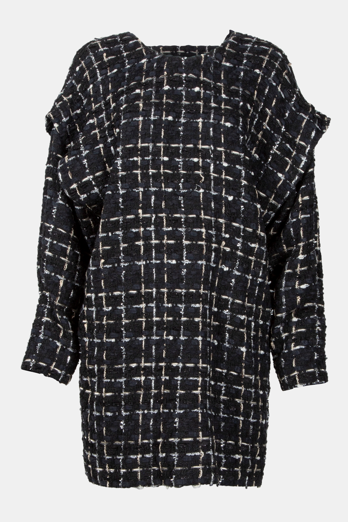 PACOL DRESS BLACK/WHITE 3