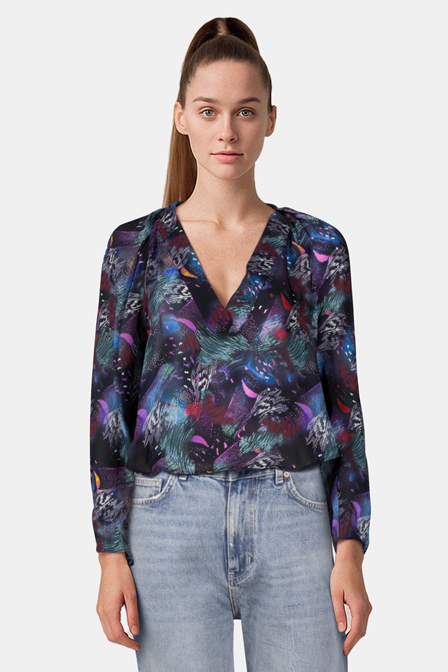 CHILALI TOP PURPLE/MULTICO 1