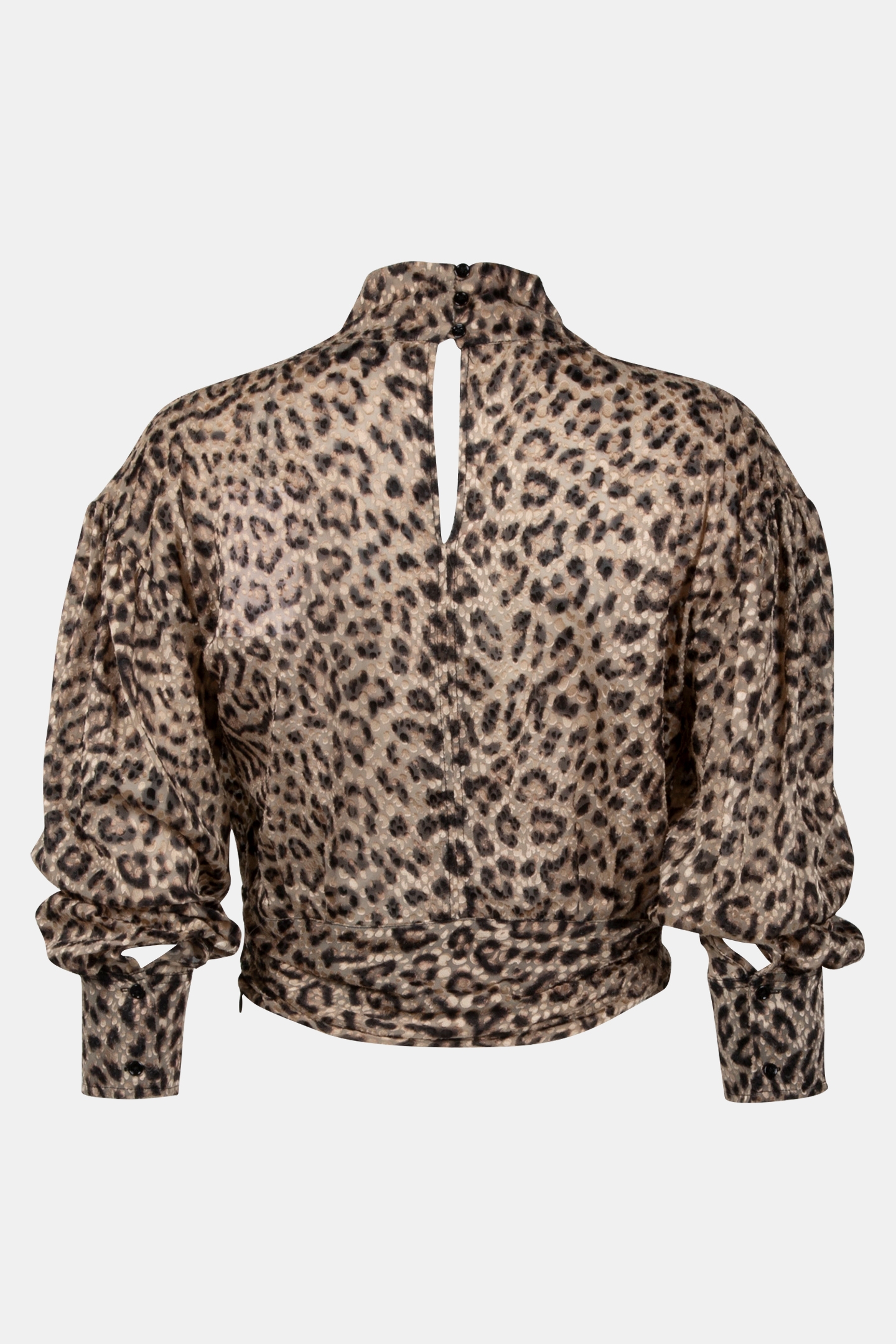 MEIKO TOP BLACK LEOPARD 4