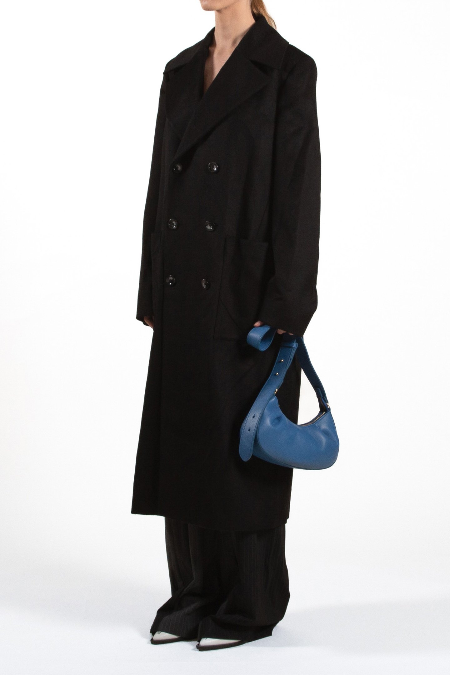BOYFRIEND WOOL COAT BLACK 3