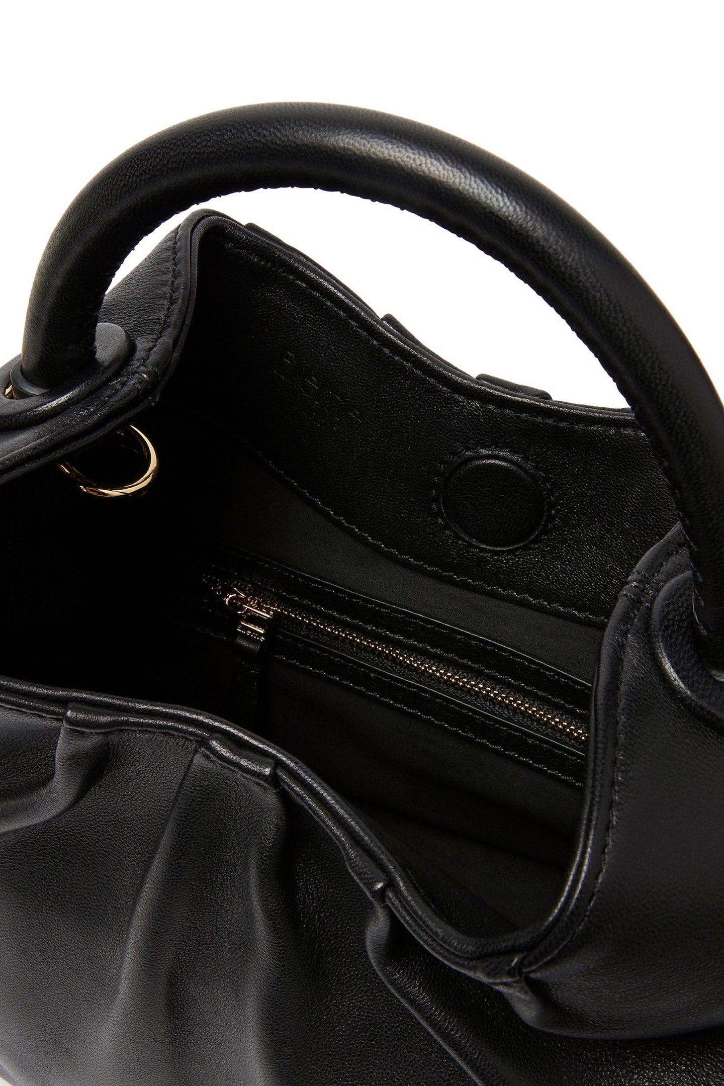 SMALL DUMPLING LEATHER BLACK 4