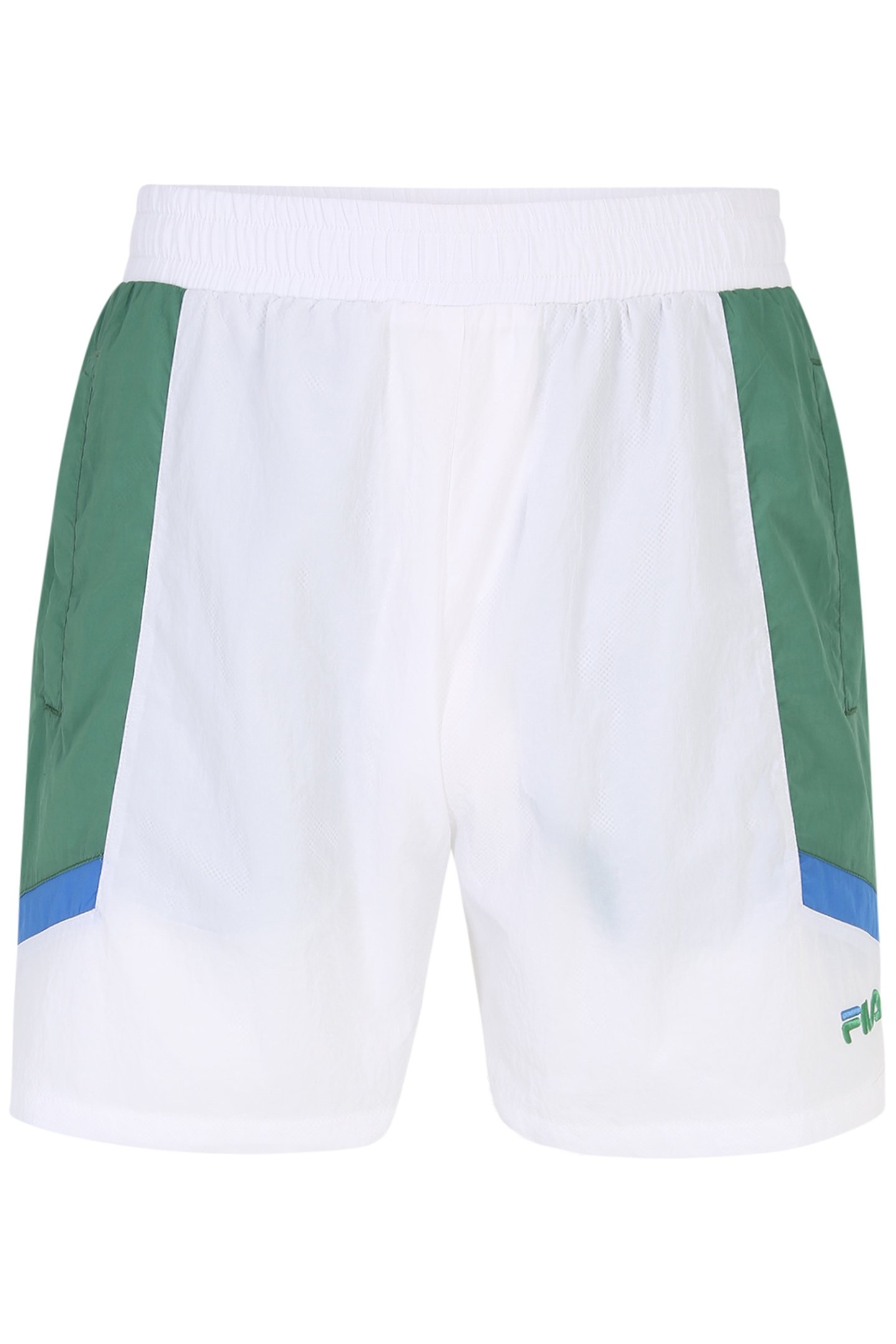 LOCHRISTI LOOSE TRACK SHORTS BRIGHT WHITE-FIR 4