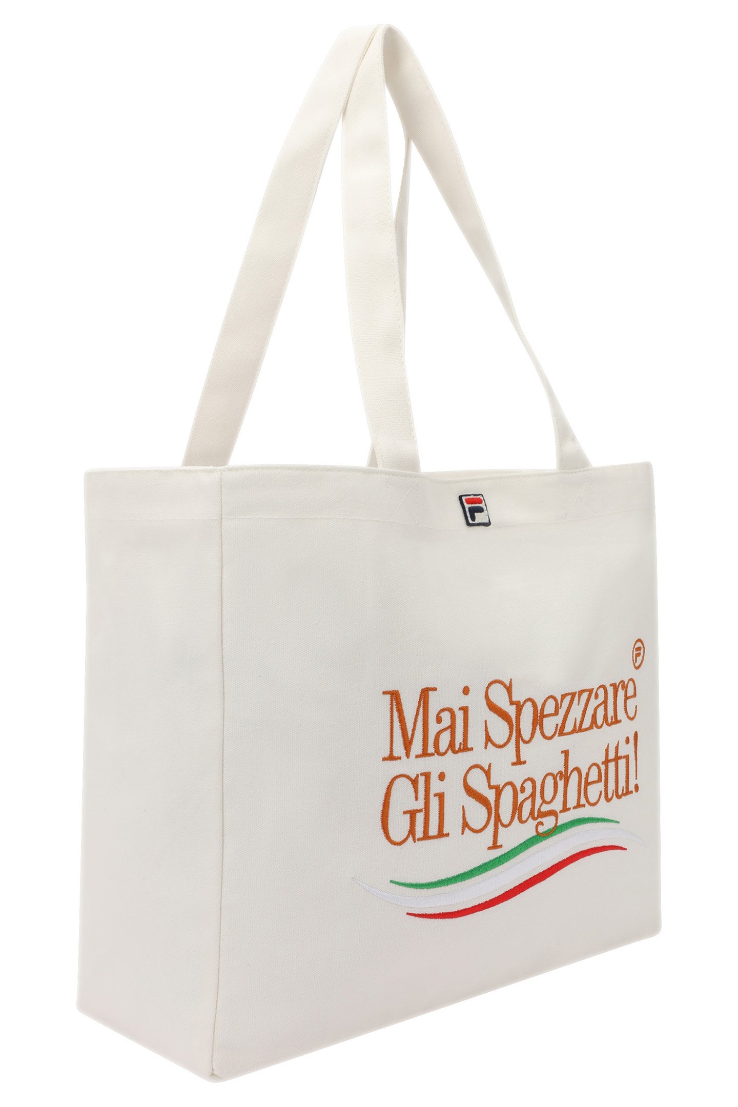 NAVIGLI GRAPHIC CANVAS SHOPPER EGRET 3