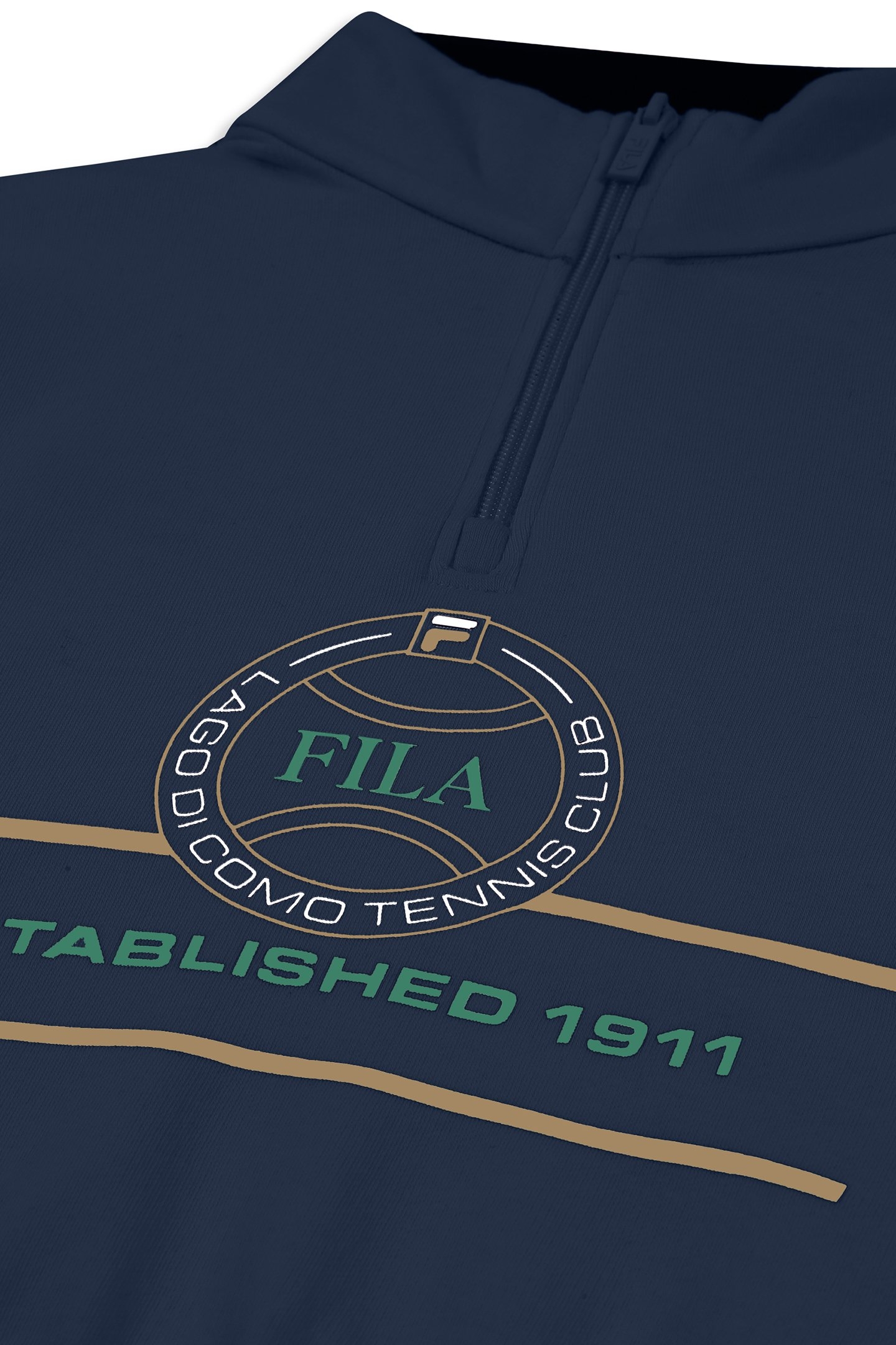 GIRLS FRANCIA LOOSE GRAPHIC HALF-ZIP SWEATSHIRT BLACK IRIS 3