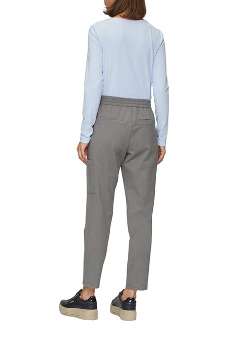S.OLIVER PANT GREY/BLACK 3