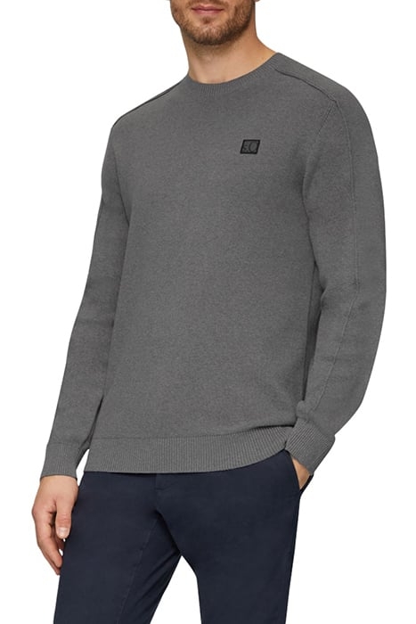 S.OLIVER PULLOVER GREY/BLACK 1