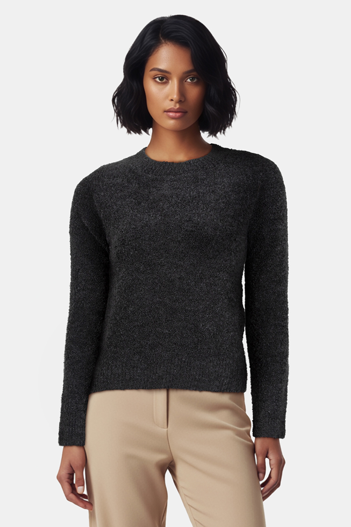 S.OLIVER PULLOVER GREY/BLACK 1