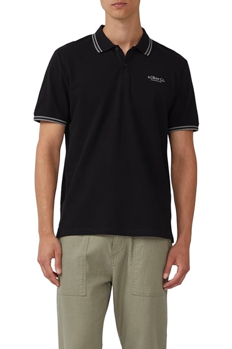 S.OLIVER POLOSHIRTS BLACK 1