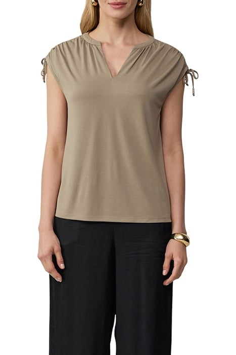 S.OLIVER T-SHIRTS BROWN 1