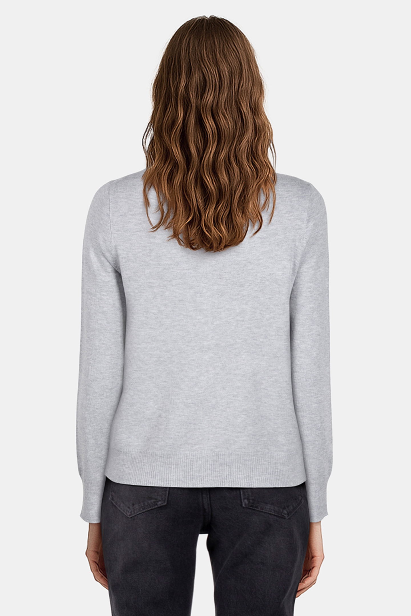 S.OLIVER CARDIGAN LIGHT GREY 2