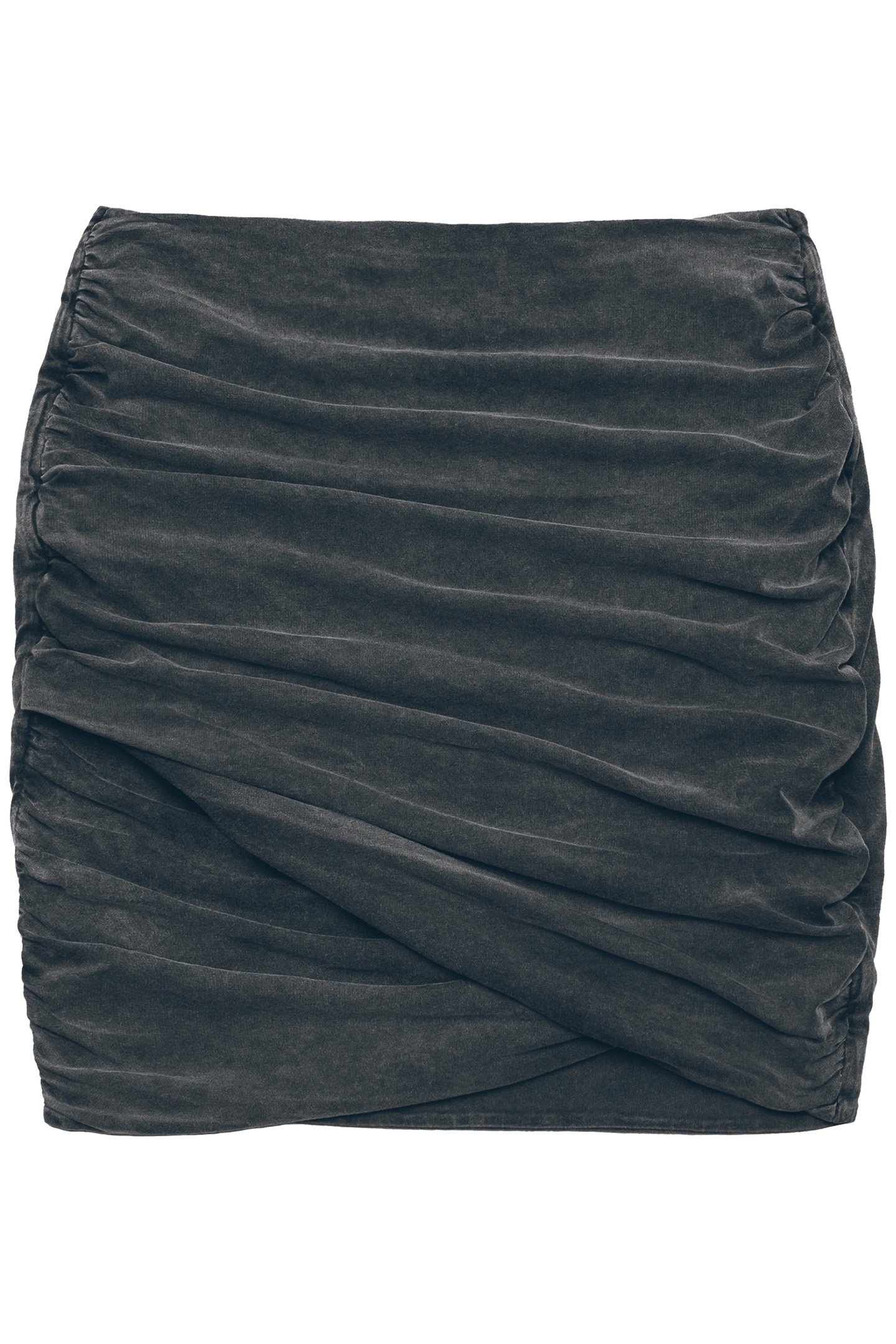 THE DARK FADED DRAPED SKIRT 1