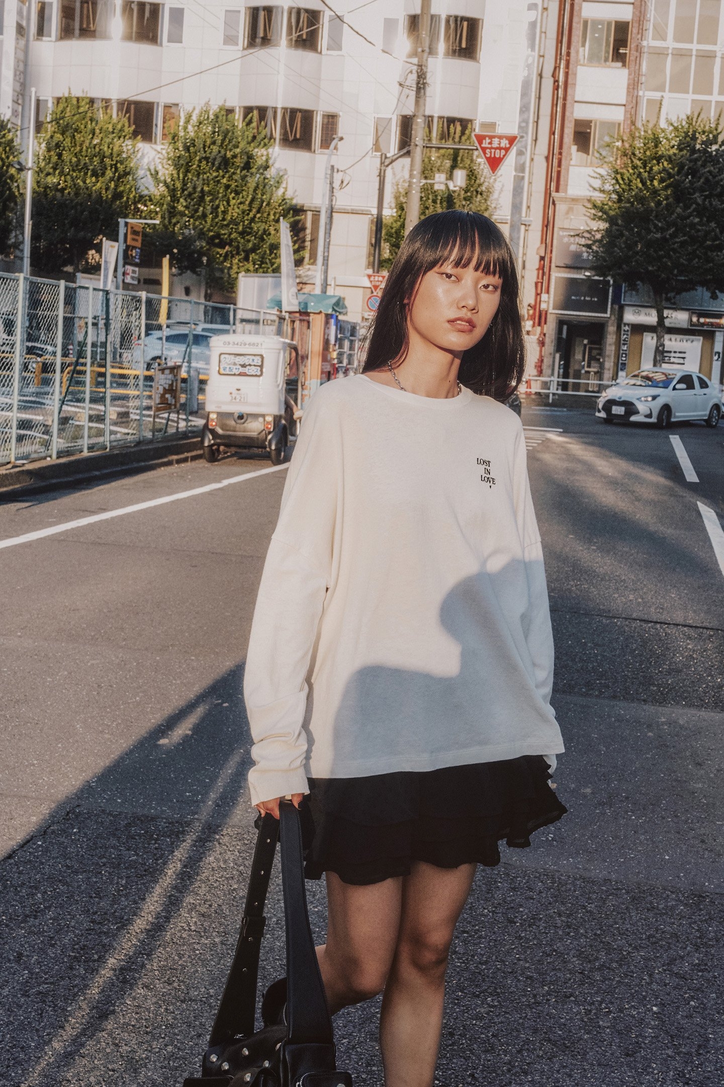 THE BLACK RUFFLE SKORT 2