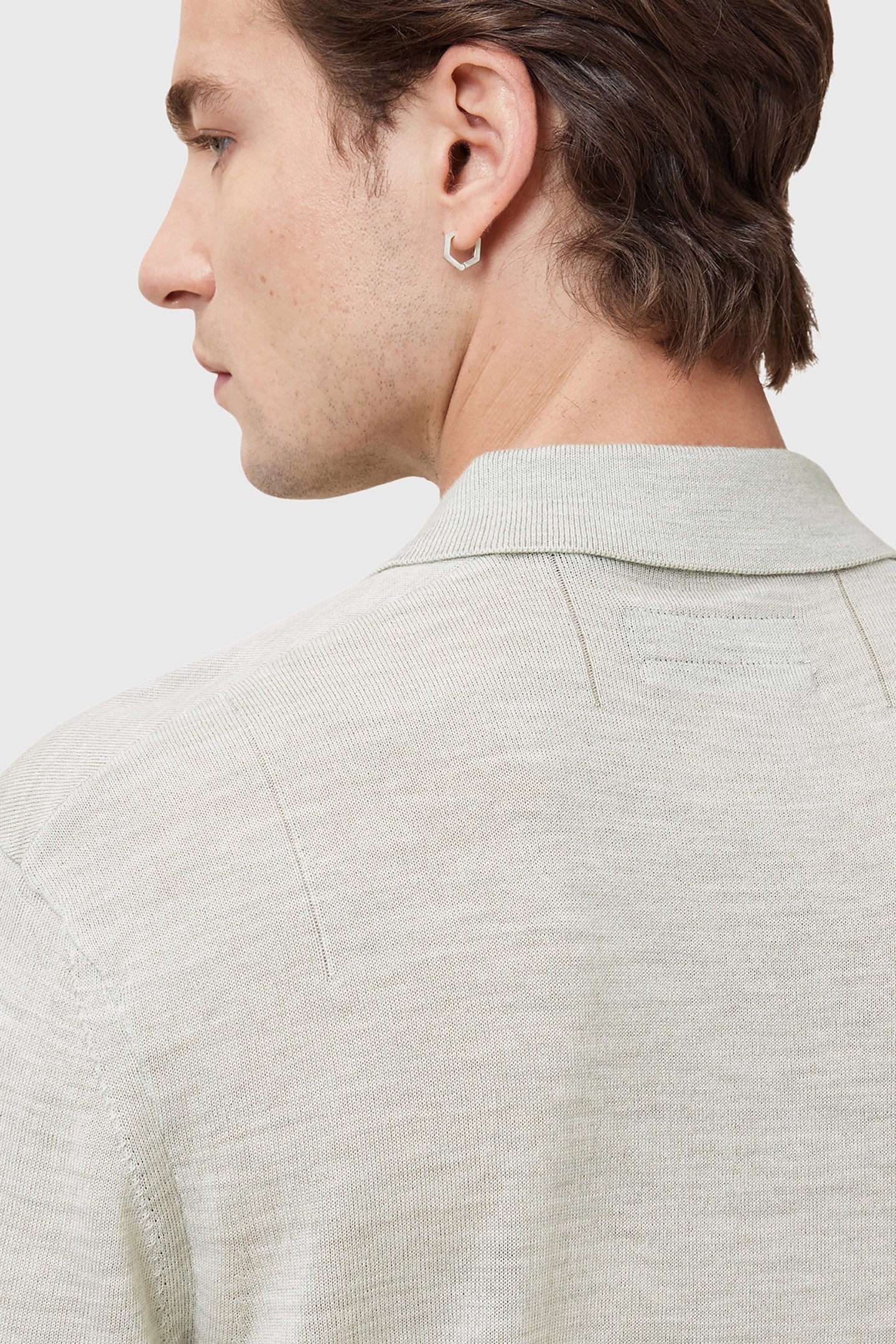 MODE MERINO SS POLO SLATE GREEN 4