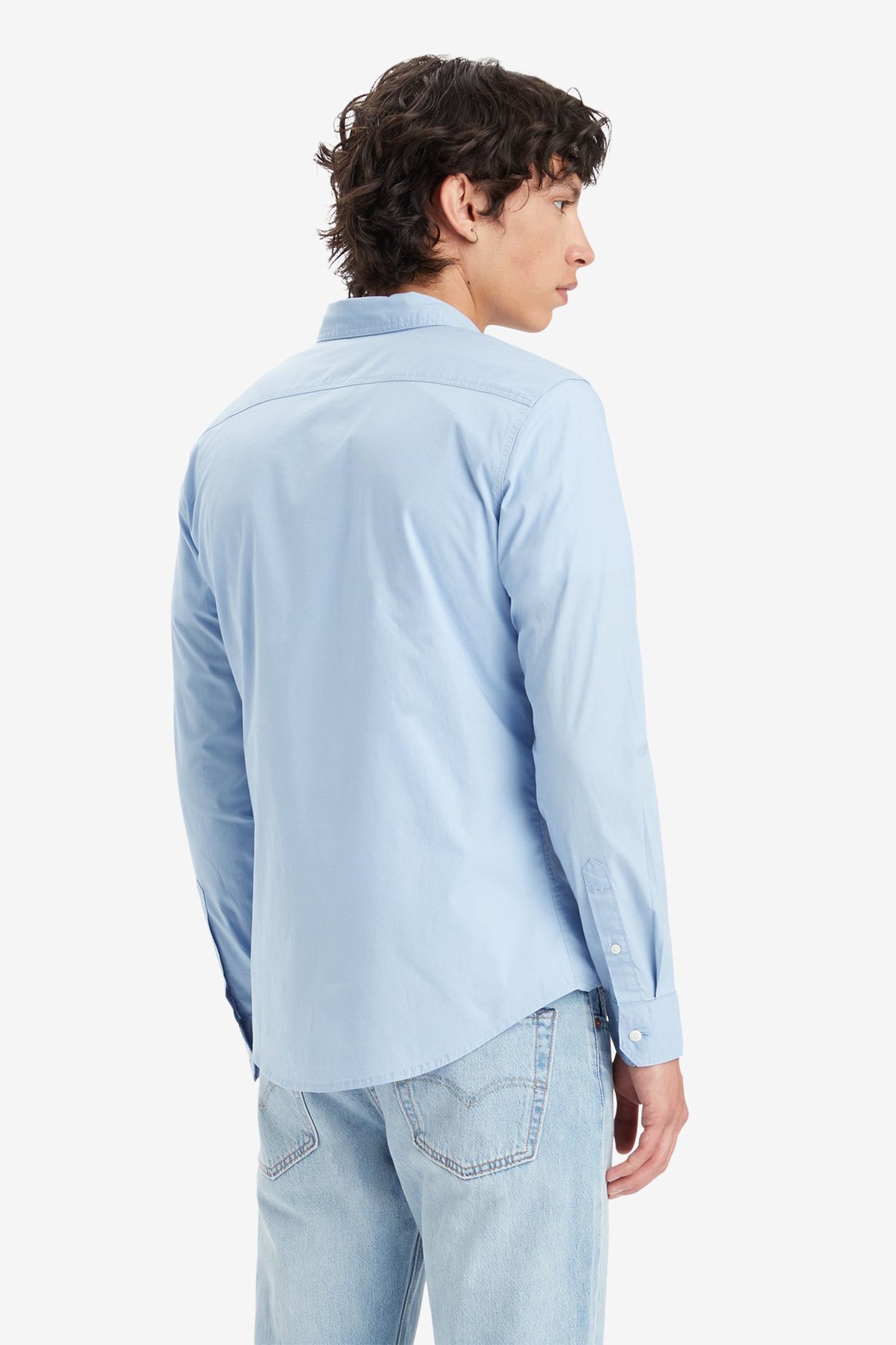 BATTERY HOUSEMARK SLIM FIT SHIRT BLUE 2