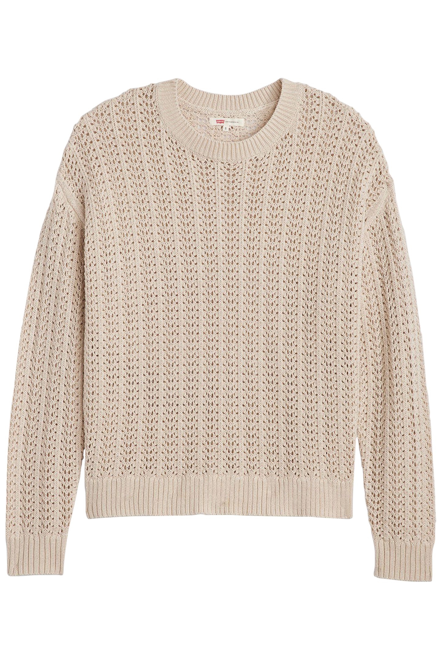 SUNRISE CROCHET SWEATER NEUTRAL 3