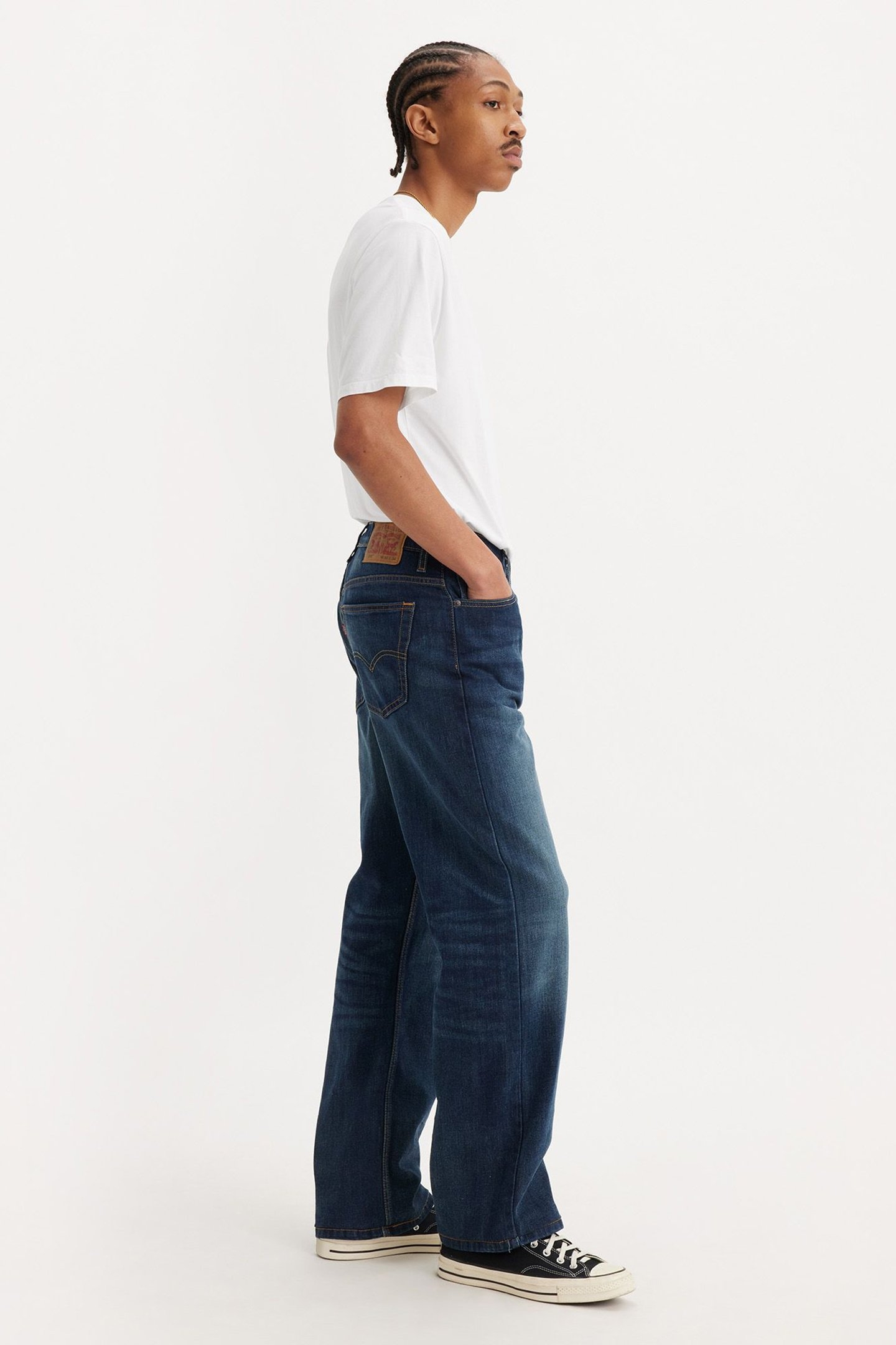 569® LOOSE STRAIGHT JEANS DARK INDIGO 4