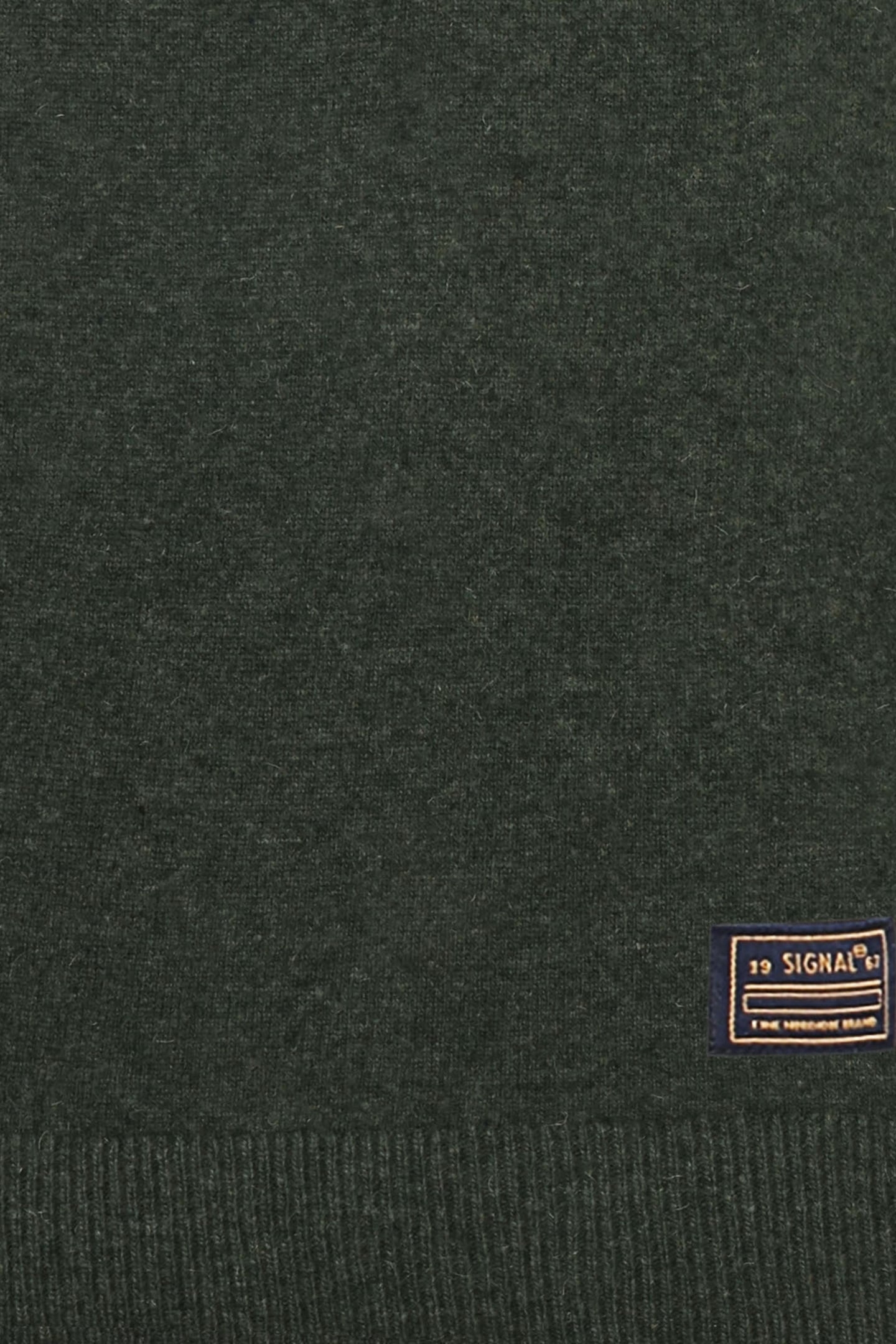 ROBERTSI HALF ZIP KNIT FULL GREEN 3