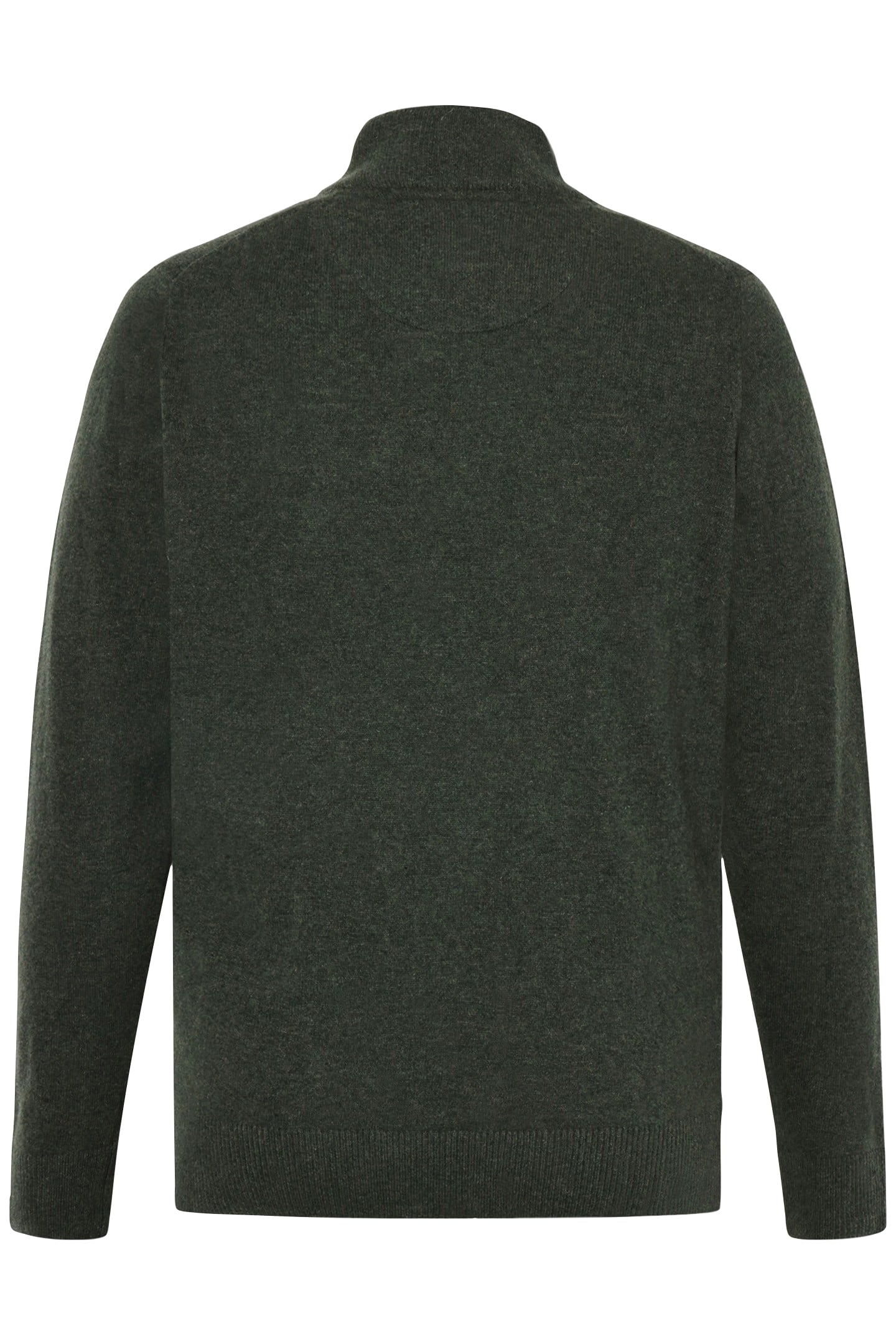 ROBERTSI HALF ZIP KNIT FULL GREEN 2