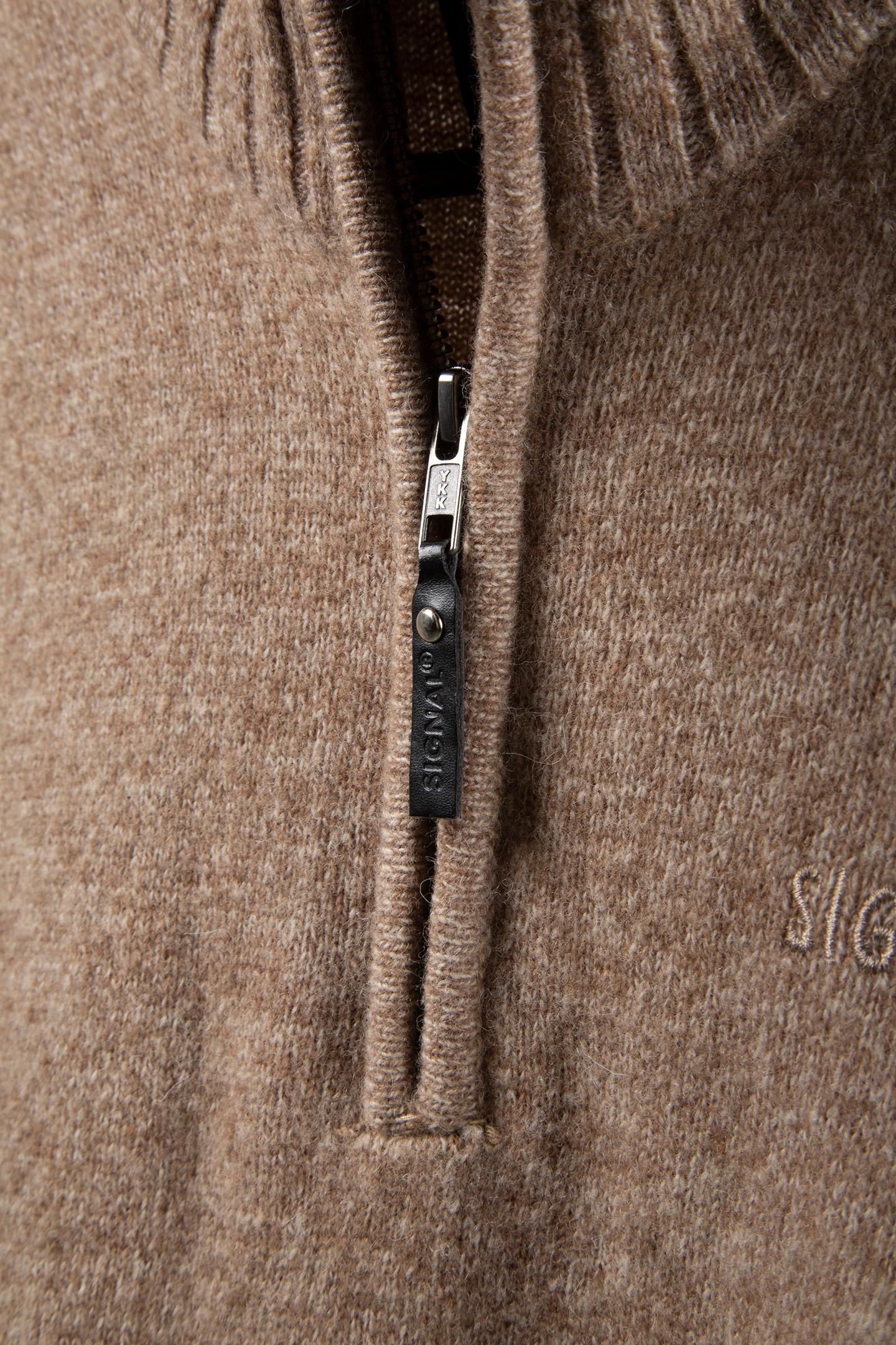 LOUSI KM F24 KNIT GRAY SAND MELANGE 5