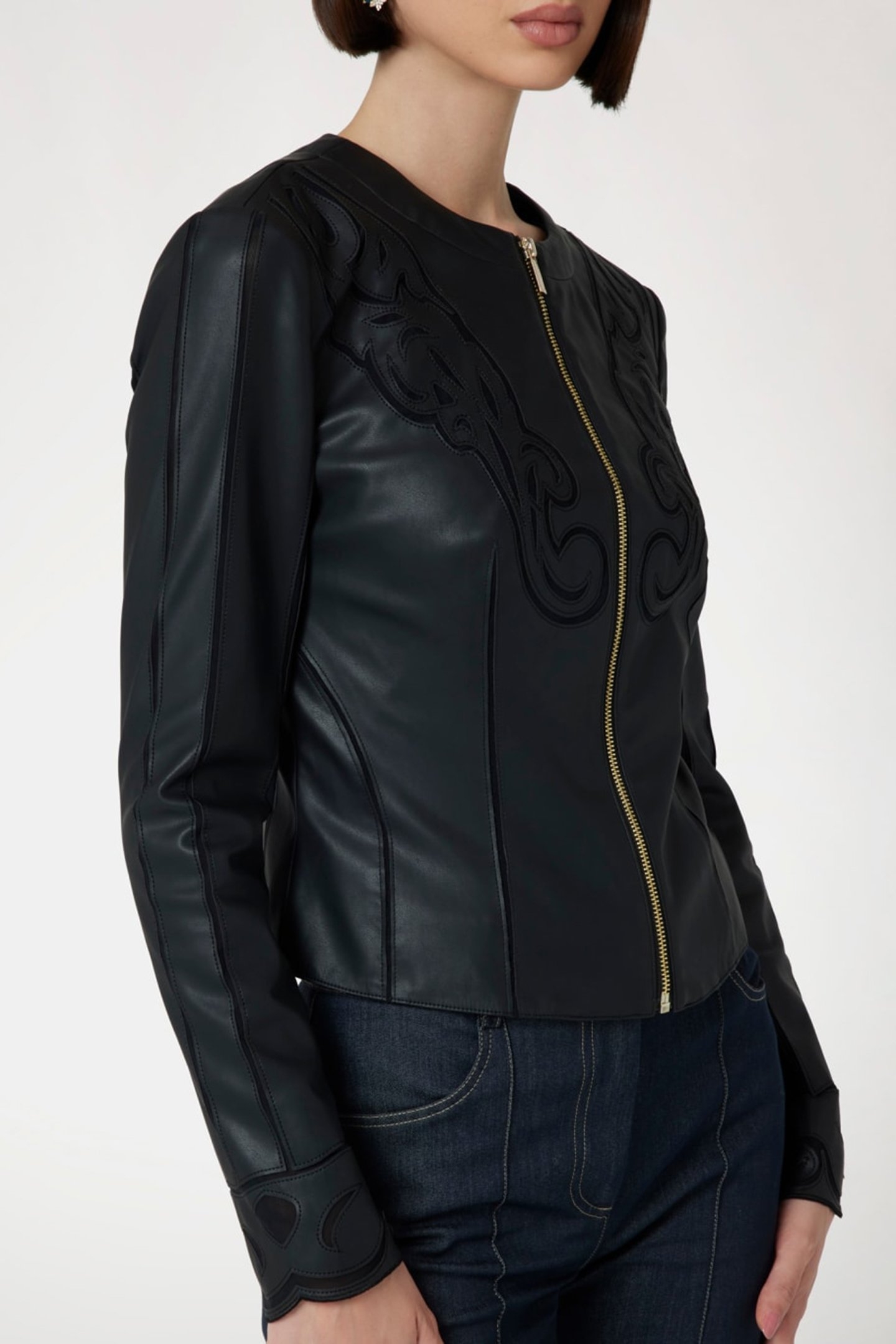 MELINDA JACKET JET BLACK A996 5