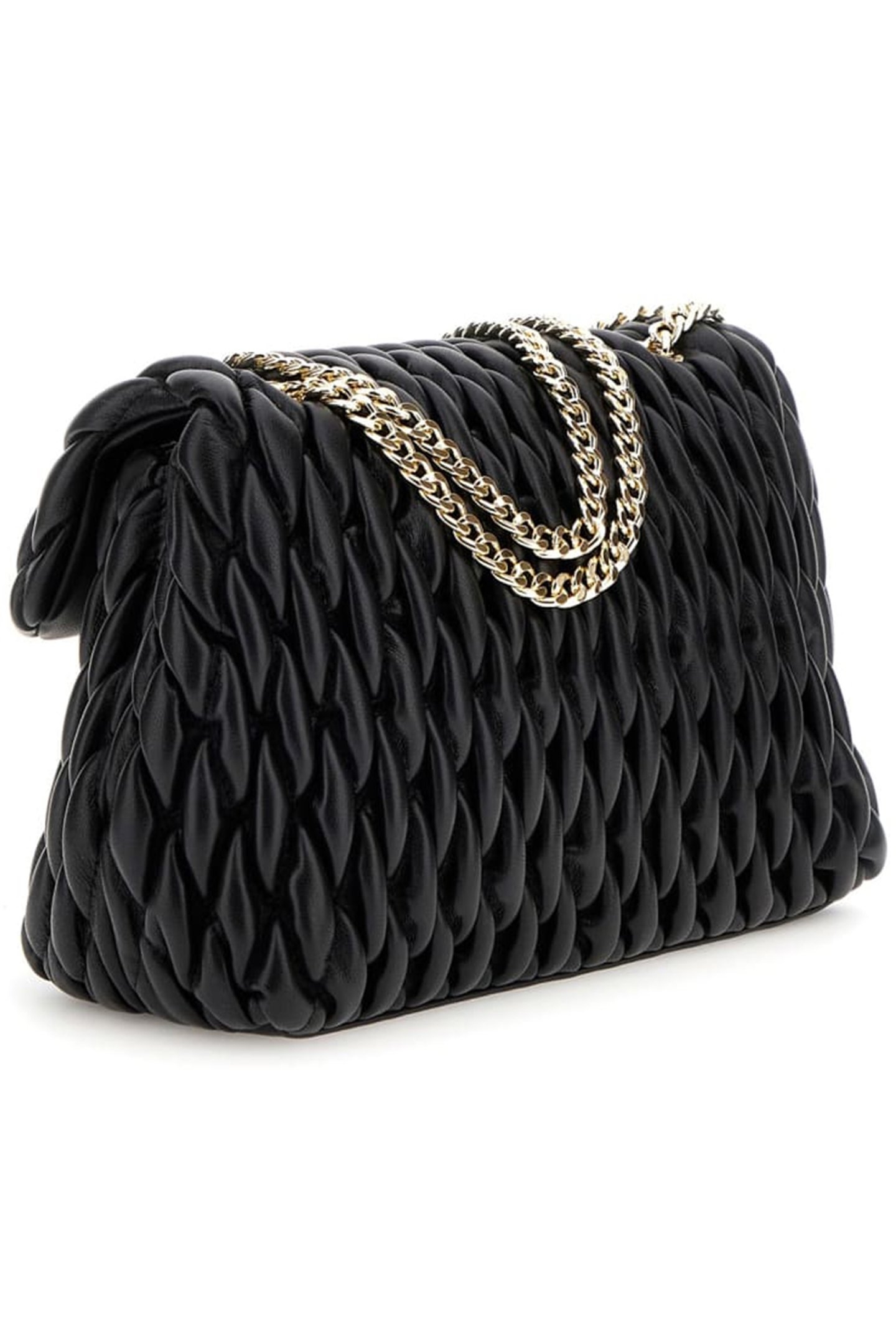 QUILTED CROSSBODY FL JET BLACK A996 2