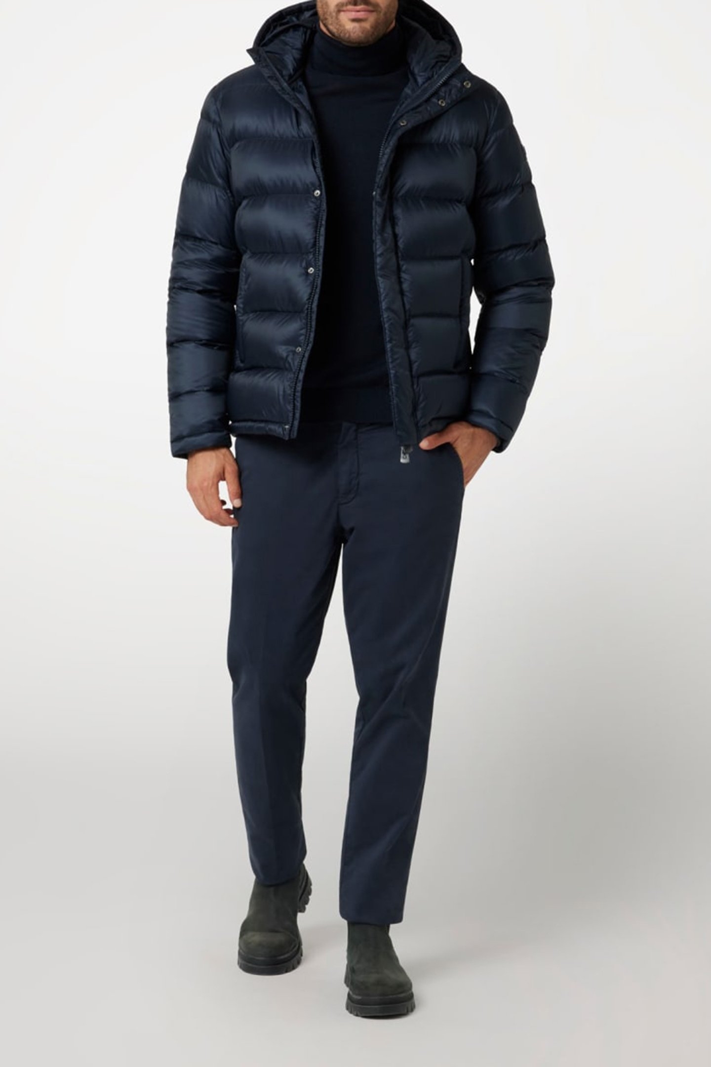 REAL DOWN SHORT JACK NAVY SEA 3