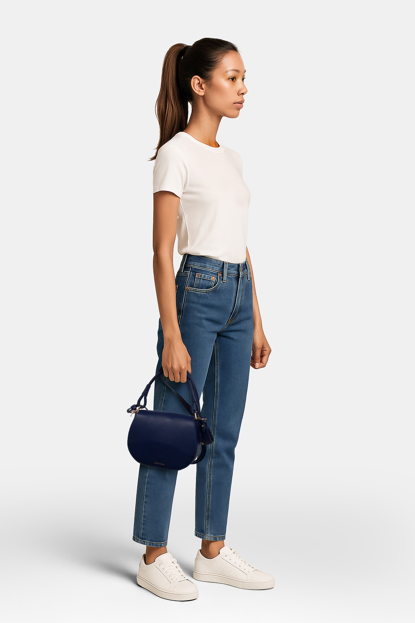 MINI CROSS BODY IN GRAINED LEATHER 1