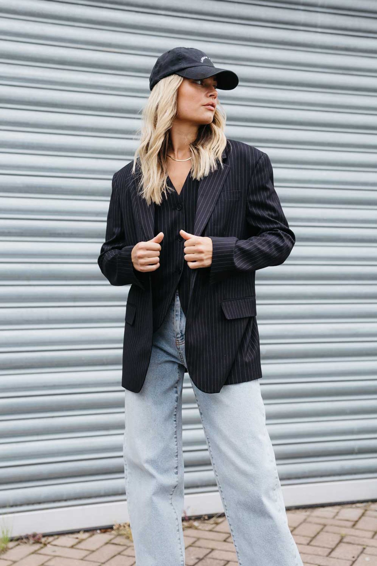 RELAXED BLAZER BLACK 5