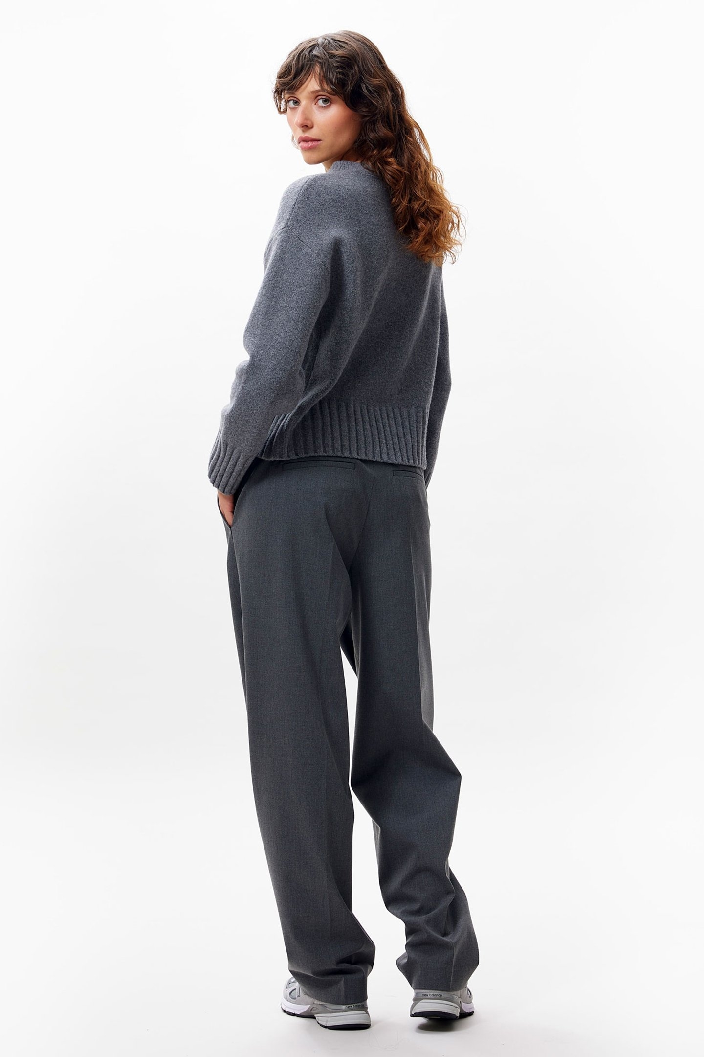 CLASSIC KNIT GREY MELANGE 3