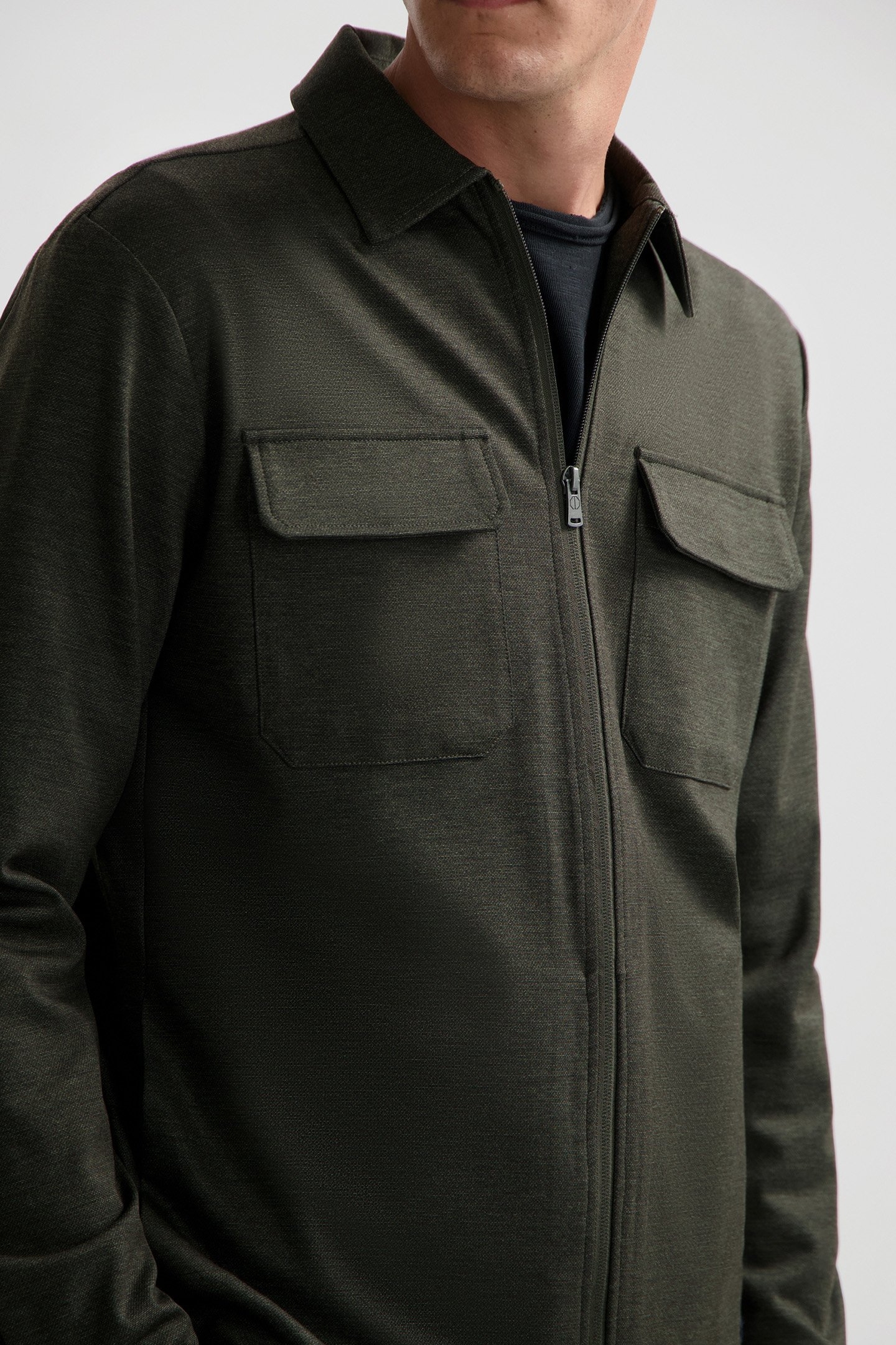 SHIRT PATTERN SWEAT DARK ARMY 3