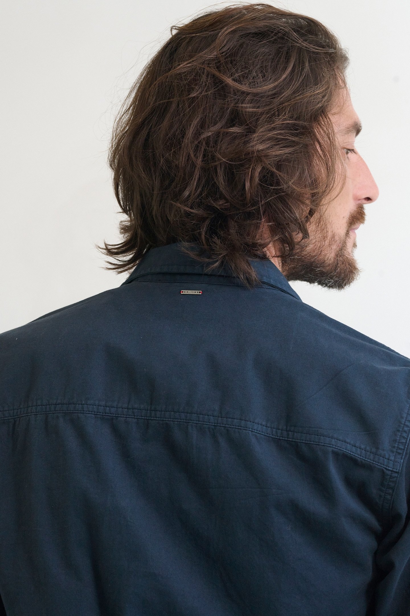 J.C. RAGS ROWAN CASUAL OVERHEMD LANGE MOUW SKY CAPTAIN 5