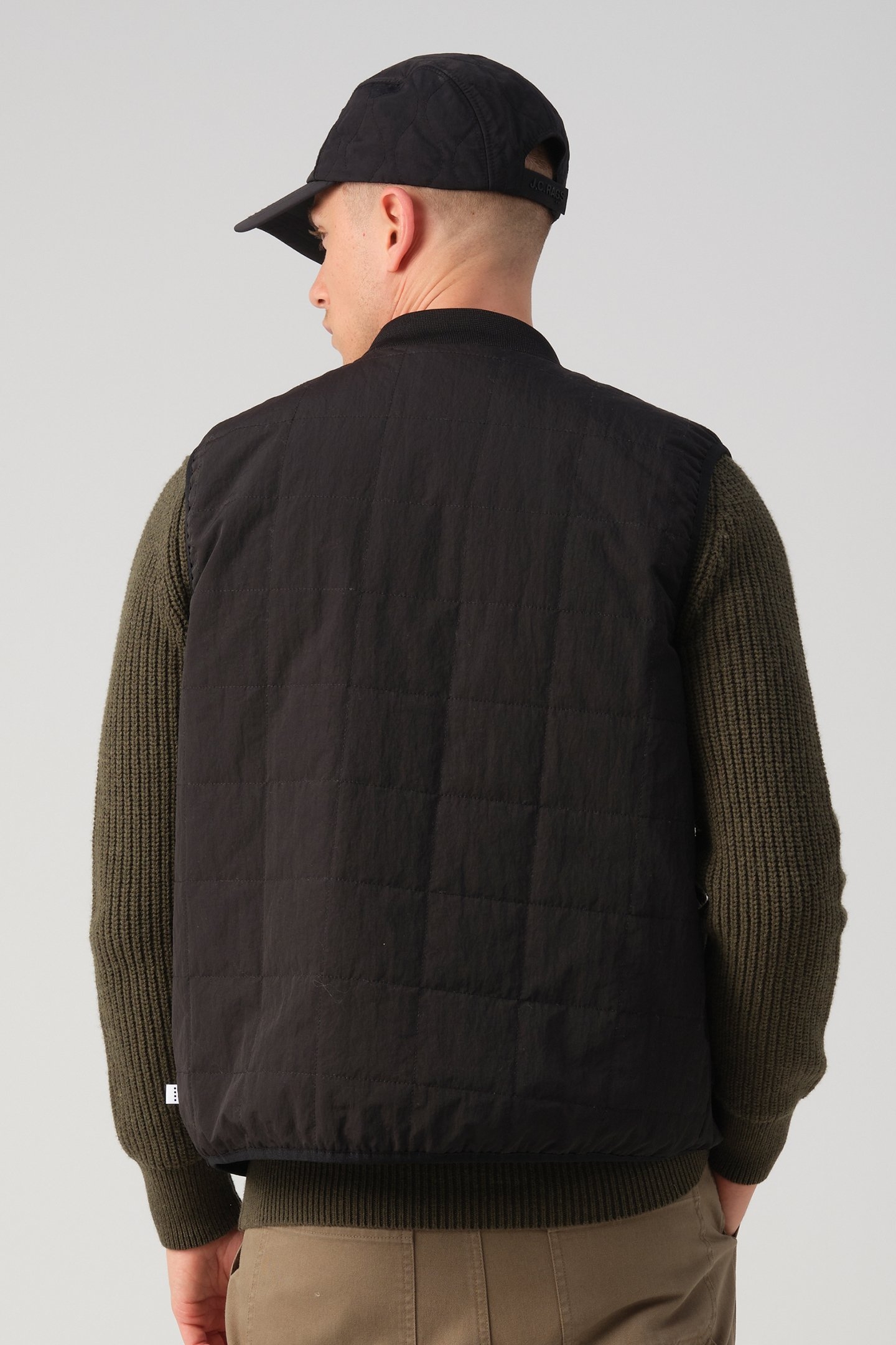 J.C. RAGS RAFE BODYWARMER BLACK 2