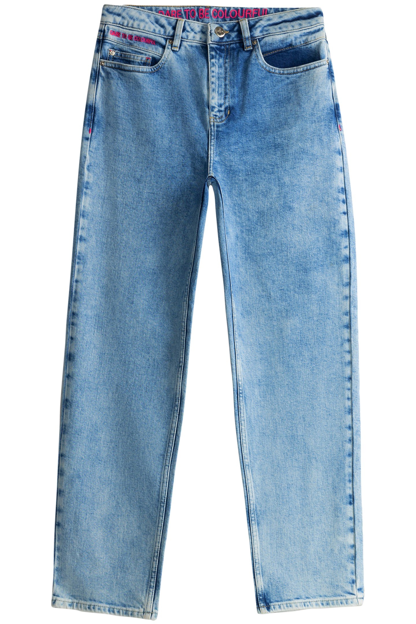 JEANS - ELINE STRAIGHT MID BLUE 3