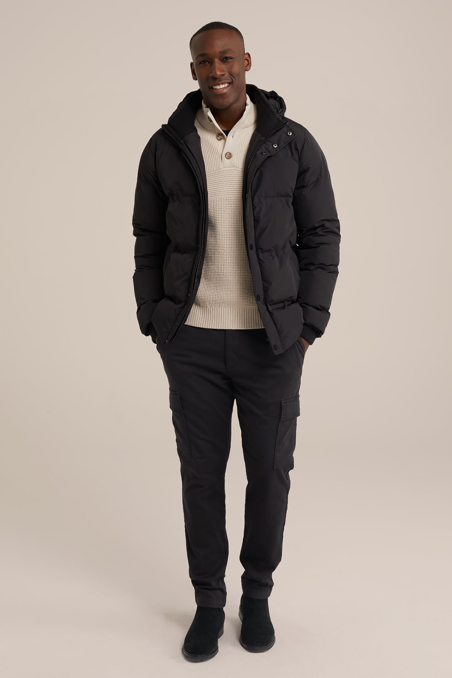 JACKET NORMAL LENGTH BLACK 3