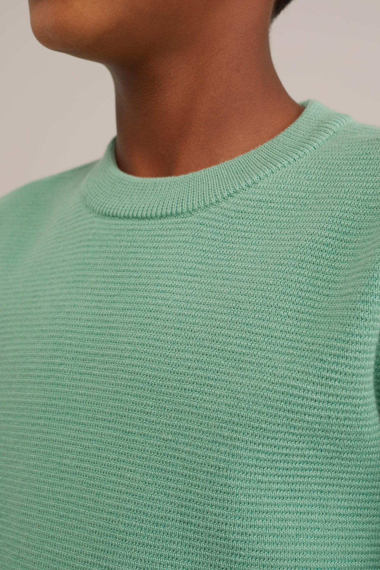 GEBREIDE TRUI LIGHT GREEN 5