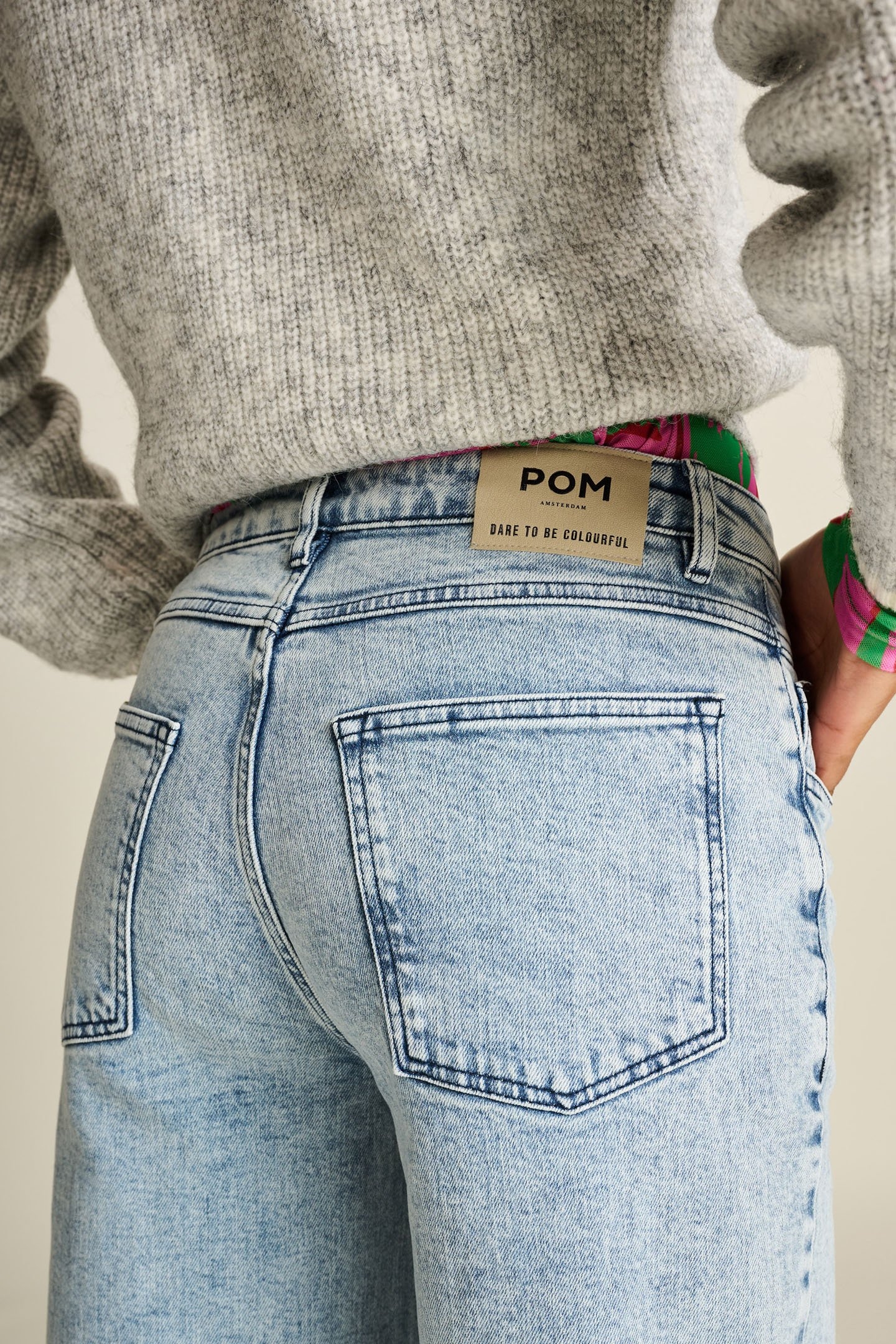 JEANS - WIDE LEG LIGHT BLUE 5