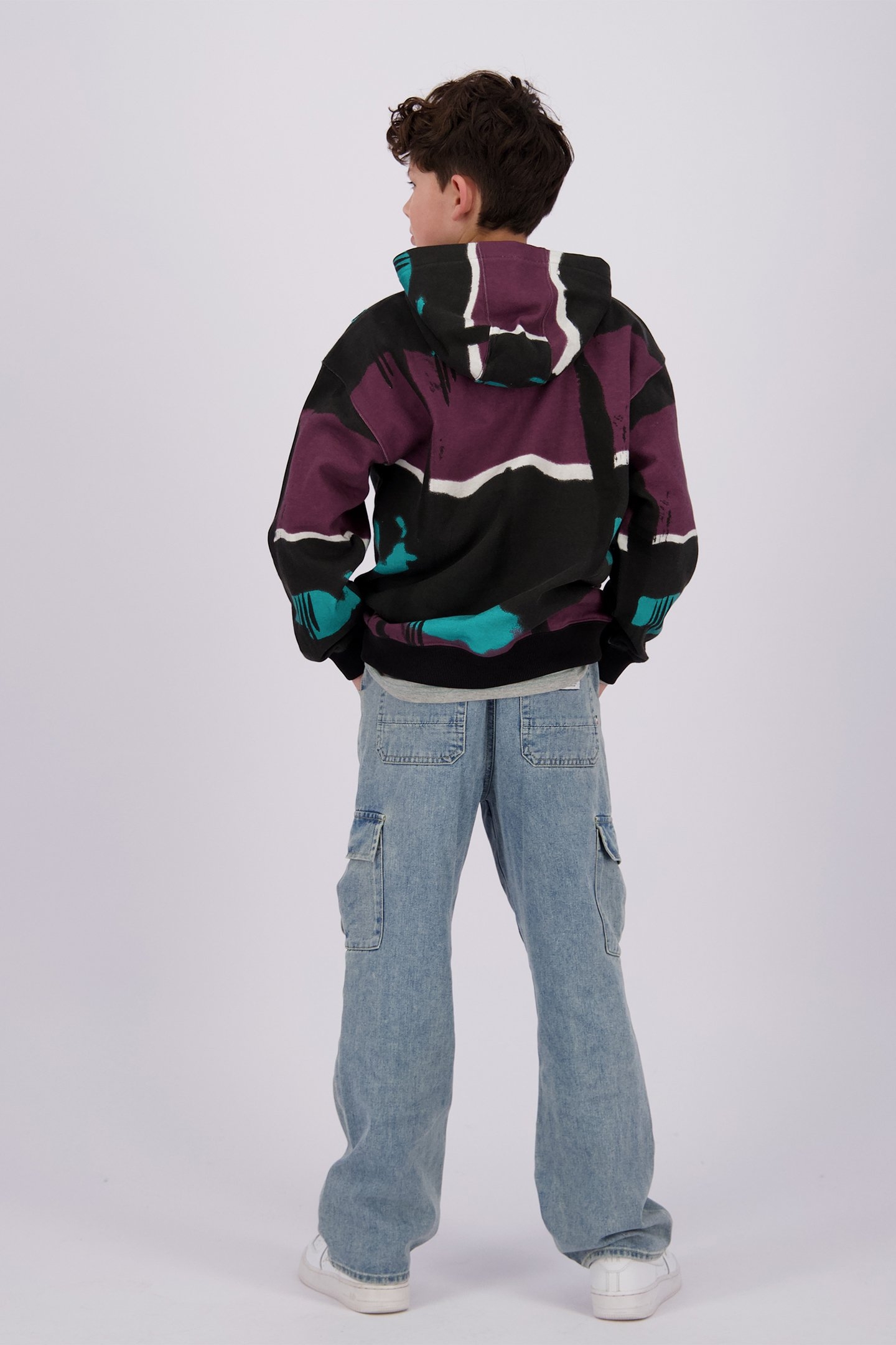 BOYS NAOKI SWEATER DEEP BLACK 2