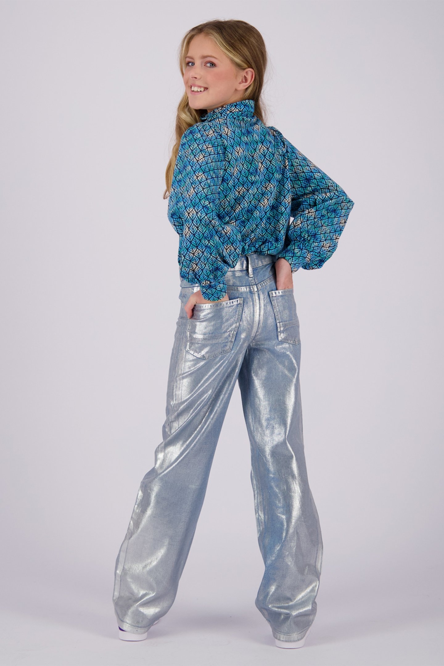 GIRLS JILIANNE T-SHIRT ARTIC BLUE 2