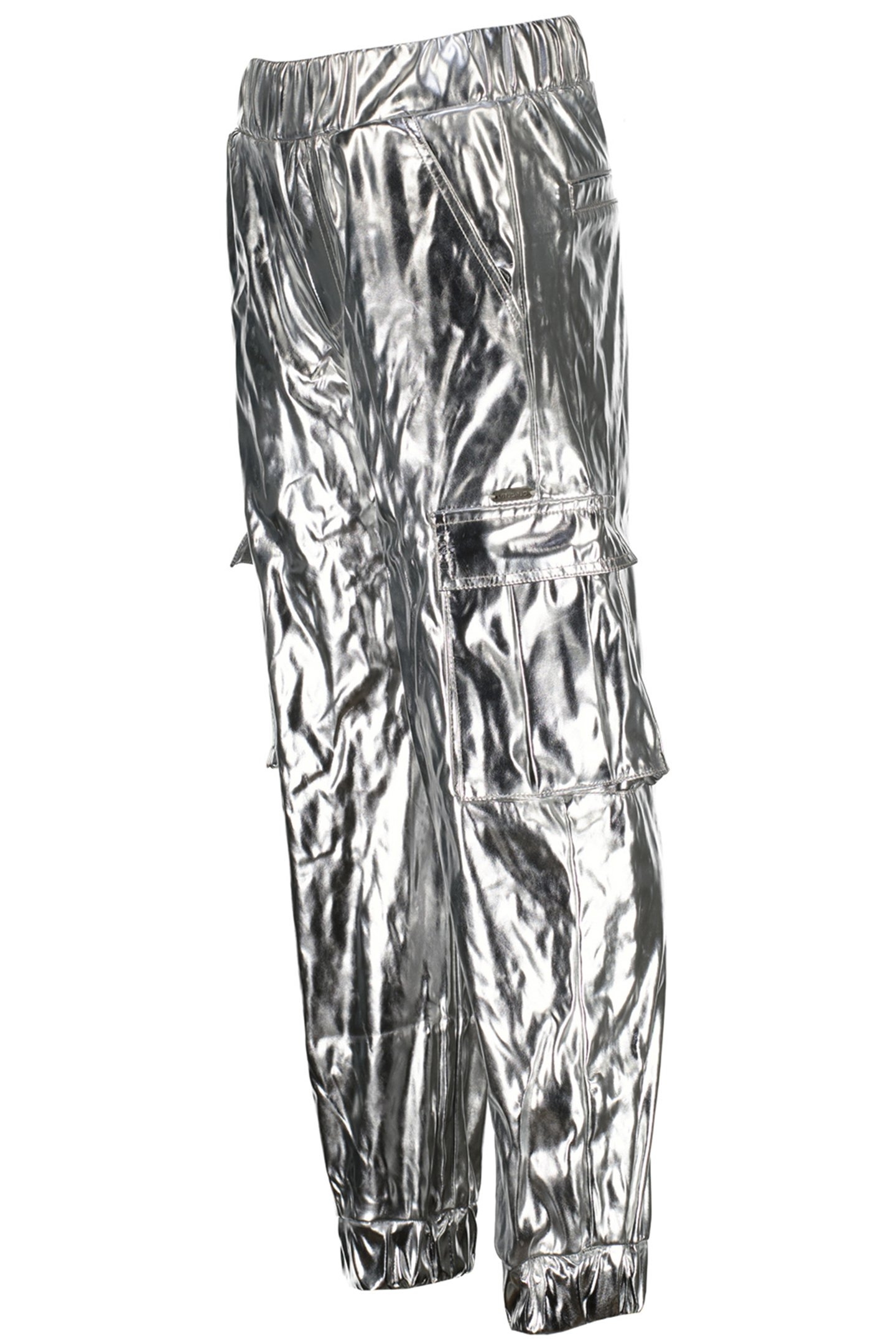 GIRLS SHYLA PANTS SILVER METALLIC 5