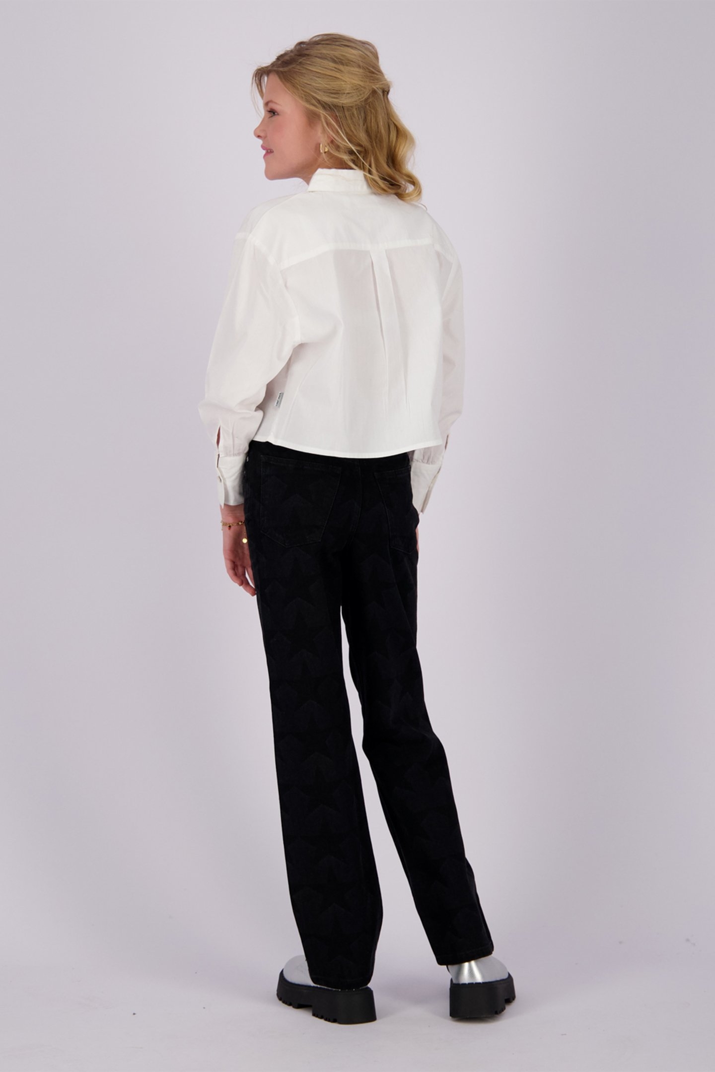 GIRLS LOISA BLOUSE REAL WHITE 2